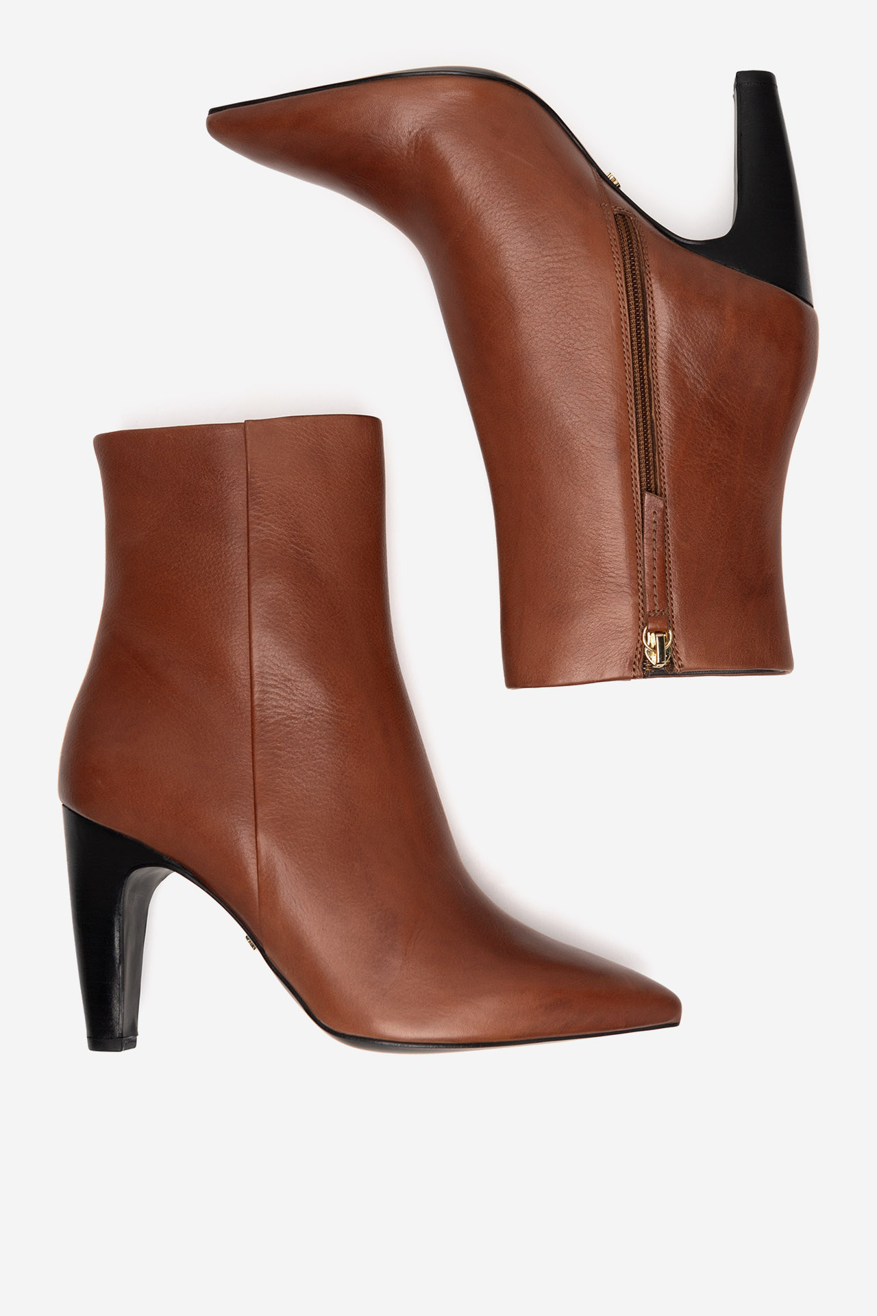 Kotníková obuv HNĚDÁ