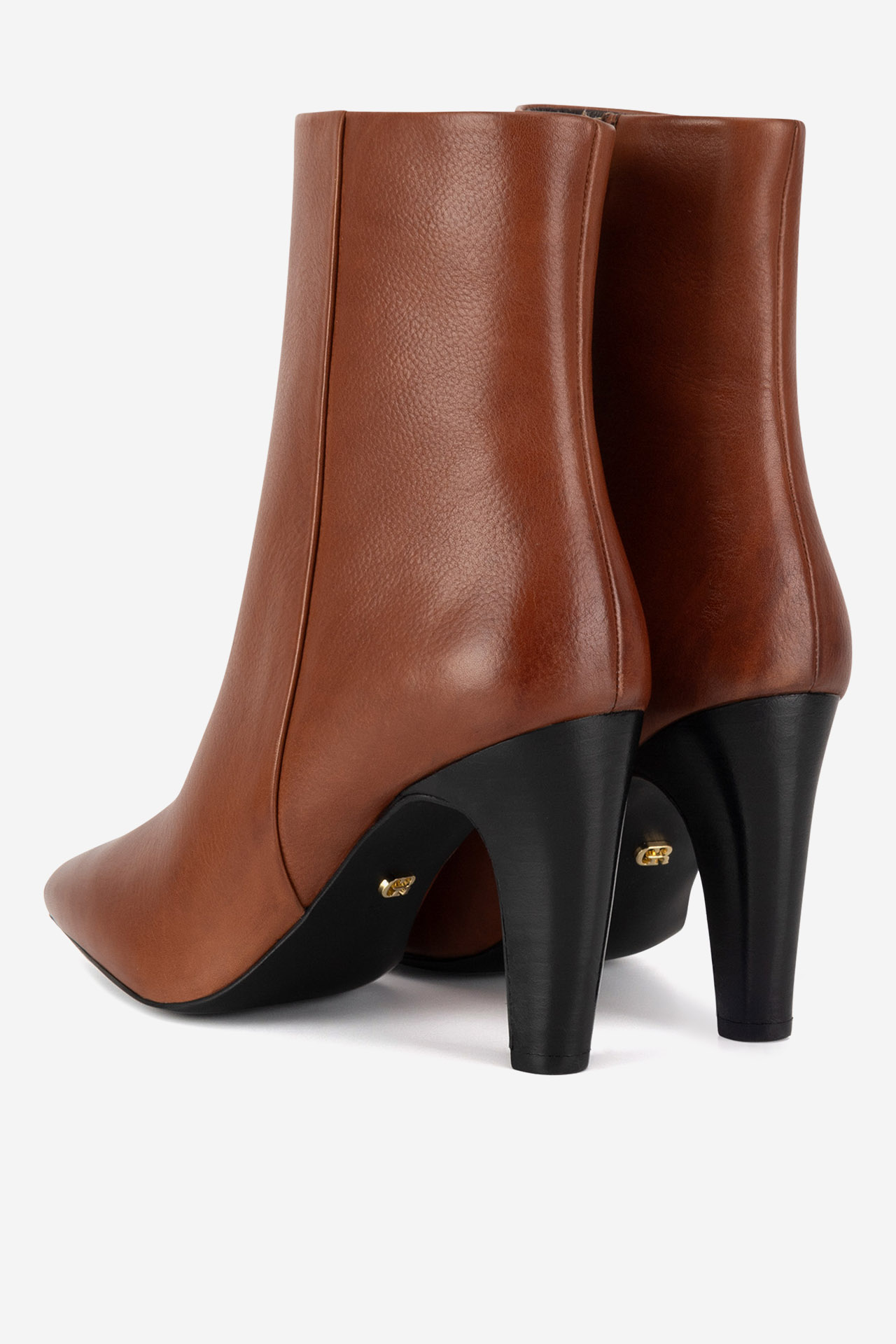 Kotníková obuv HNĚDÁ