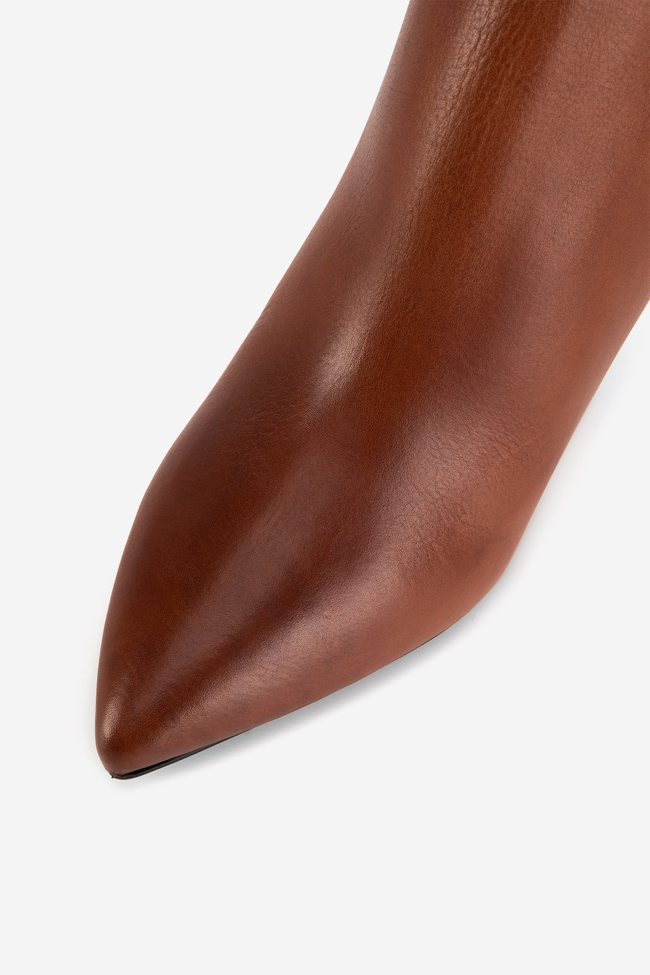 Kotníková obuv HNĚDÁ