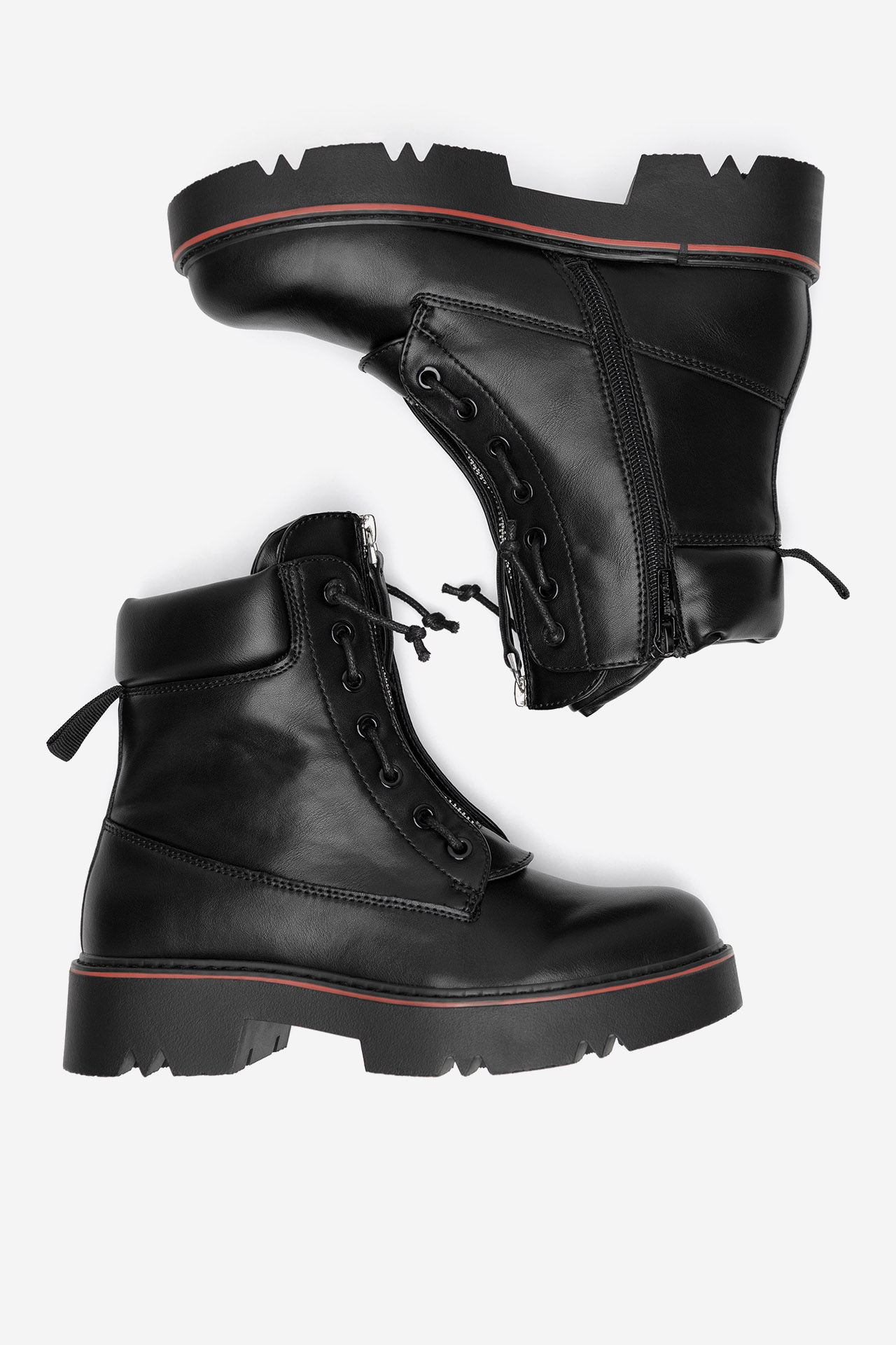 Kotníková obuv ČERNÁ