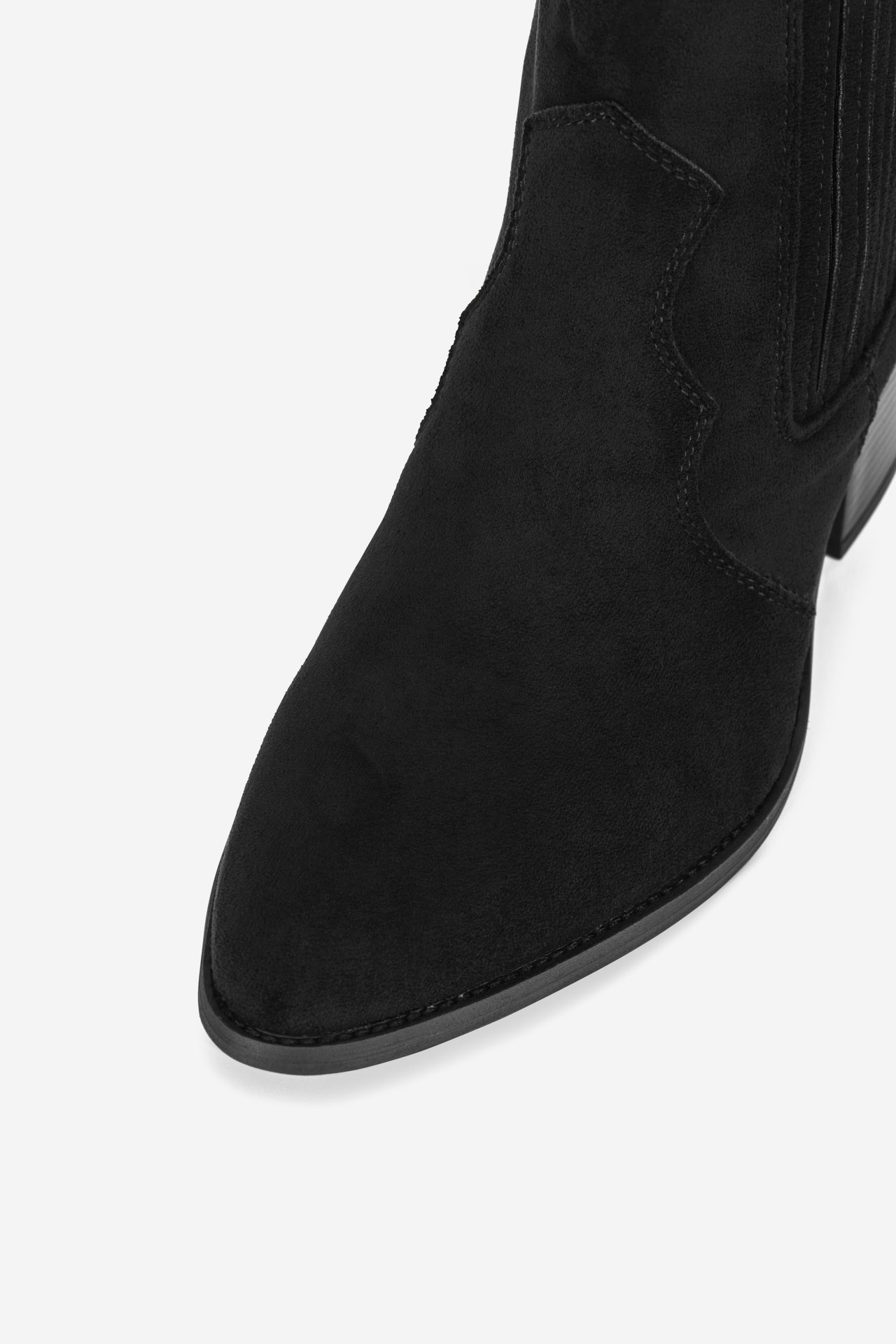 Kotníková obuv ČERNÁ