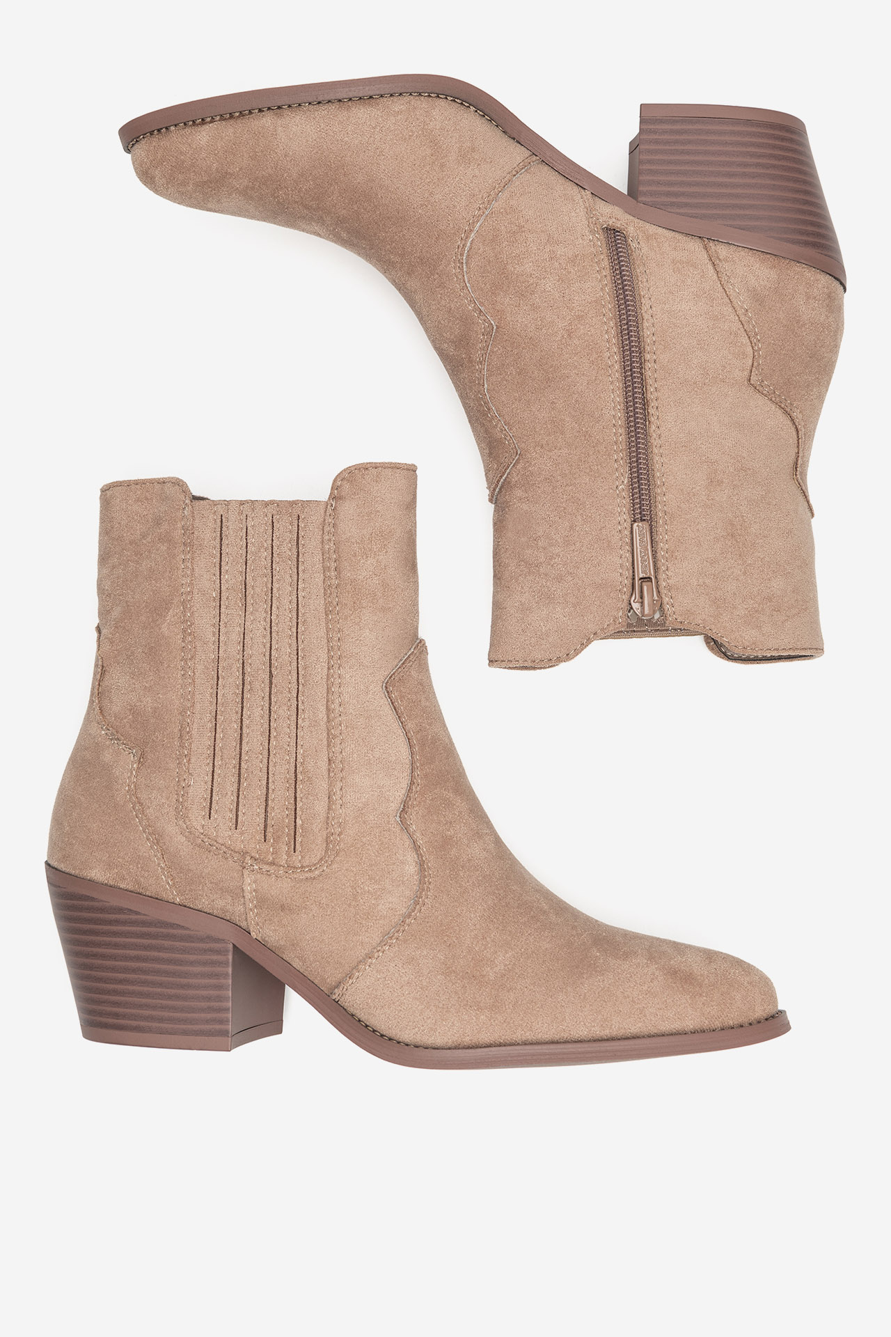 Kotníková obuv BÉŽOVÁ