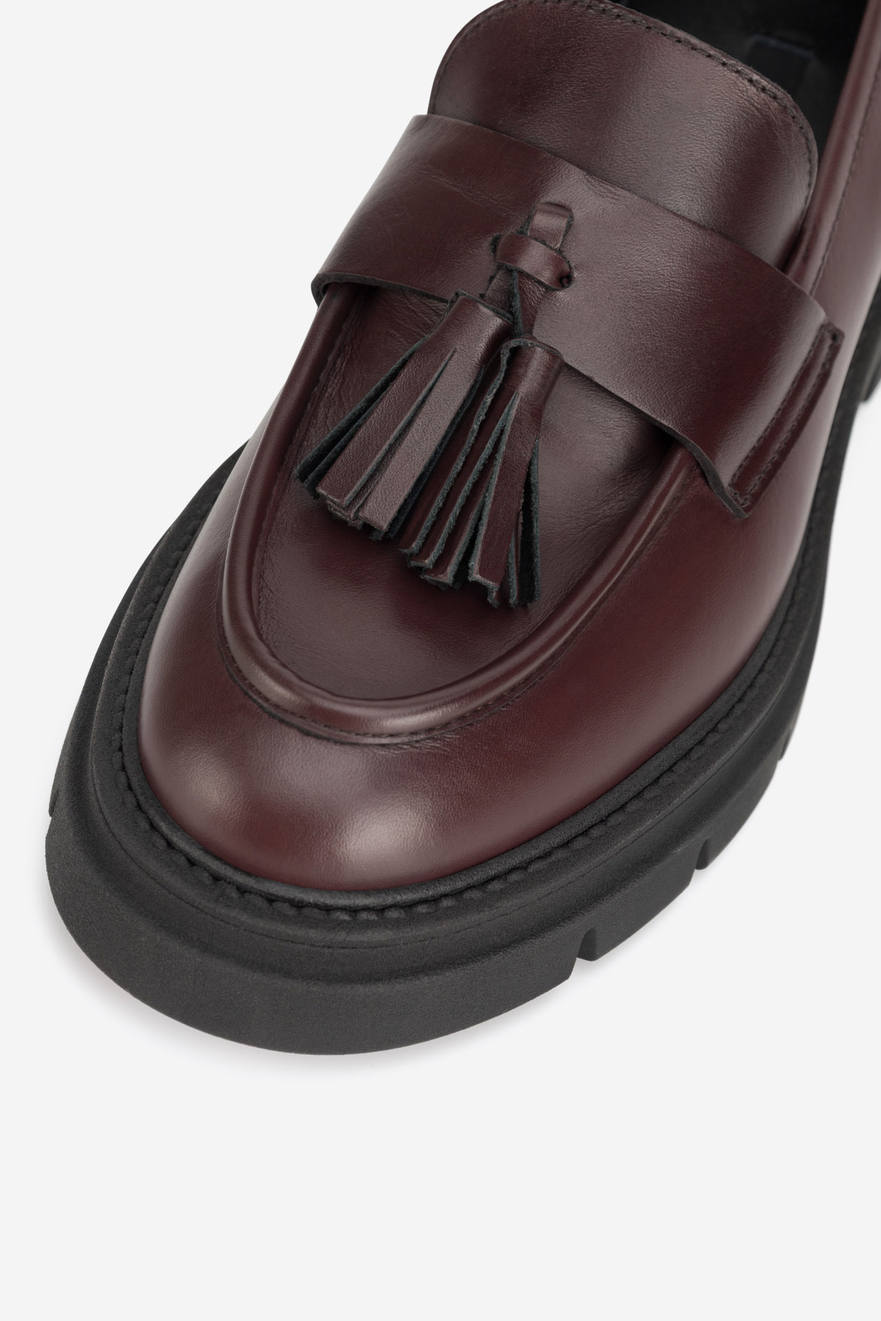 Mokasinke Bordo rdeča