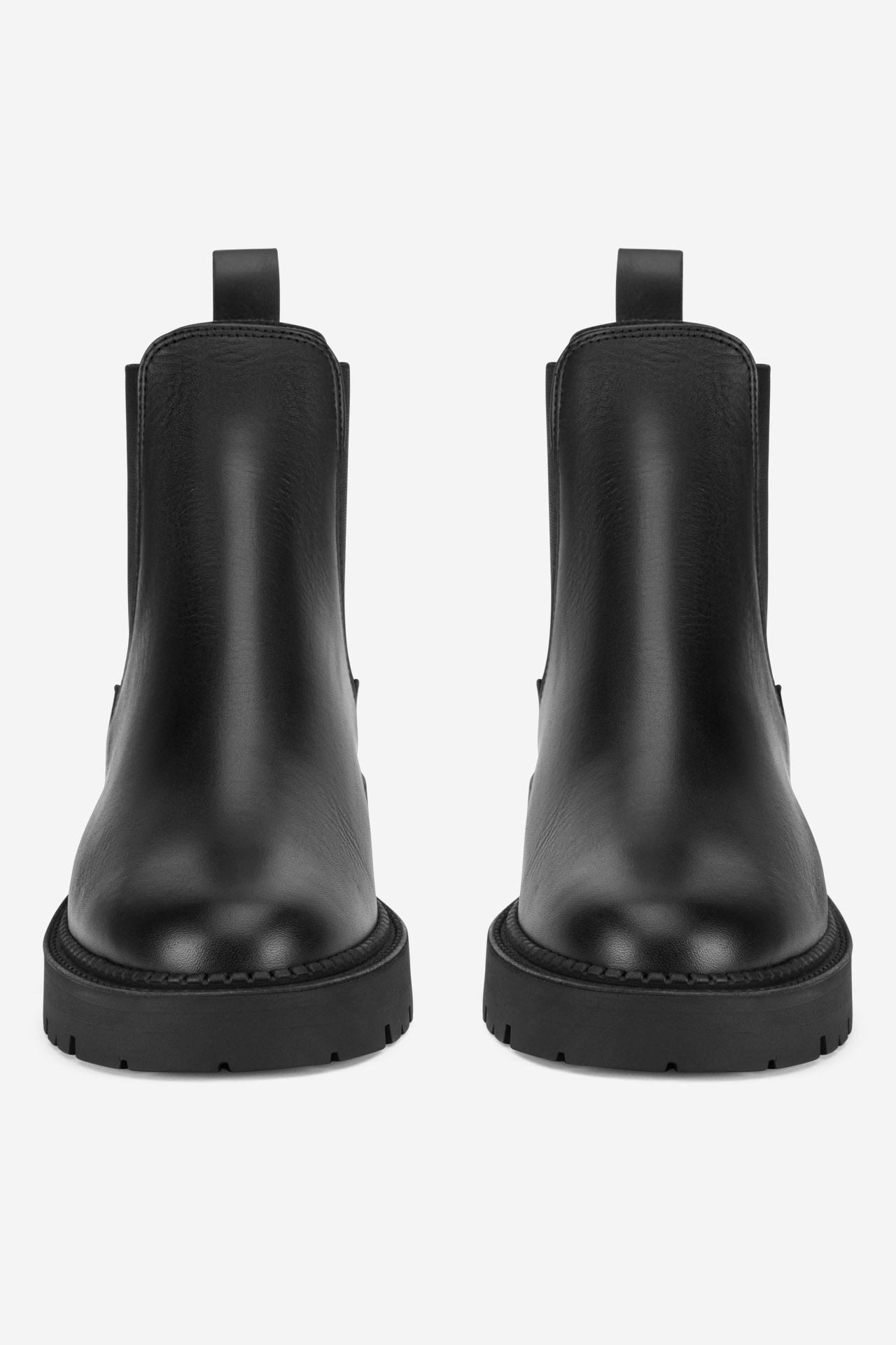 Kotníková obuv ČERNÁ