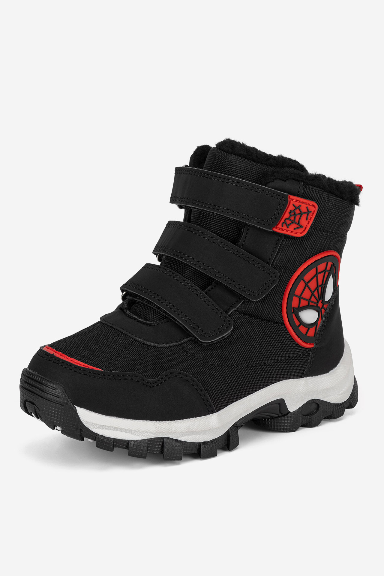 Šněrovací vyšší obuv ČERNÁ