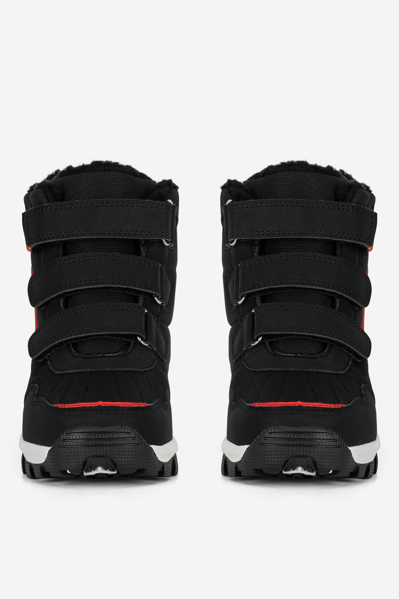 Šněrovací vyšší obuv ČERNÁ