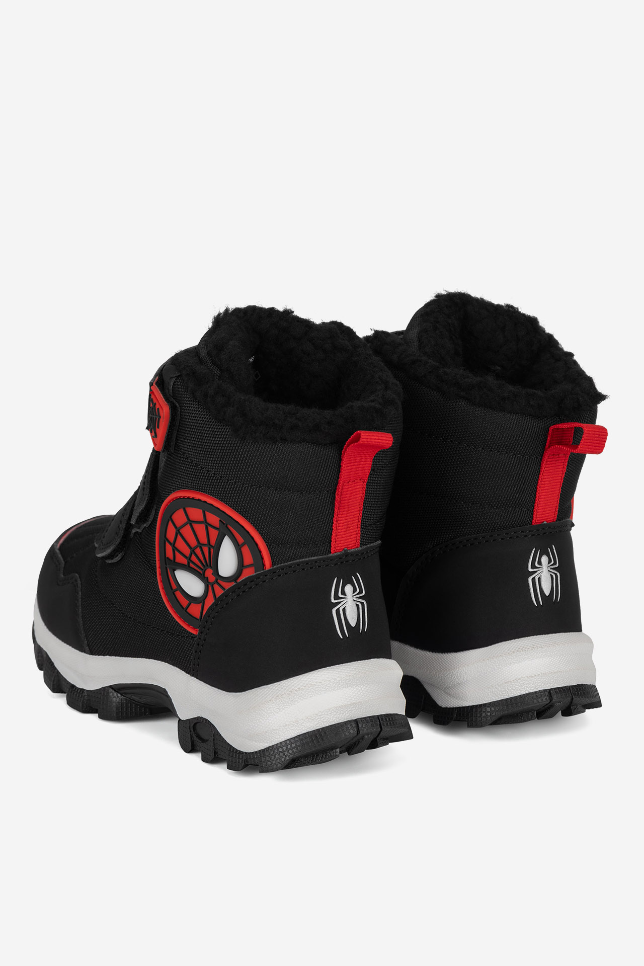 Šněrovací vyšší obuv ČERNÁ