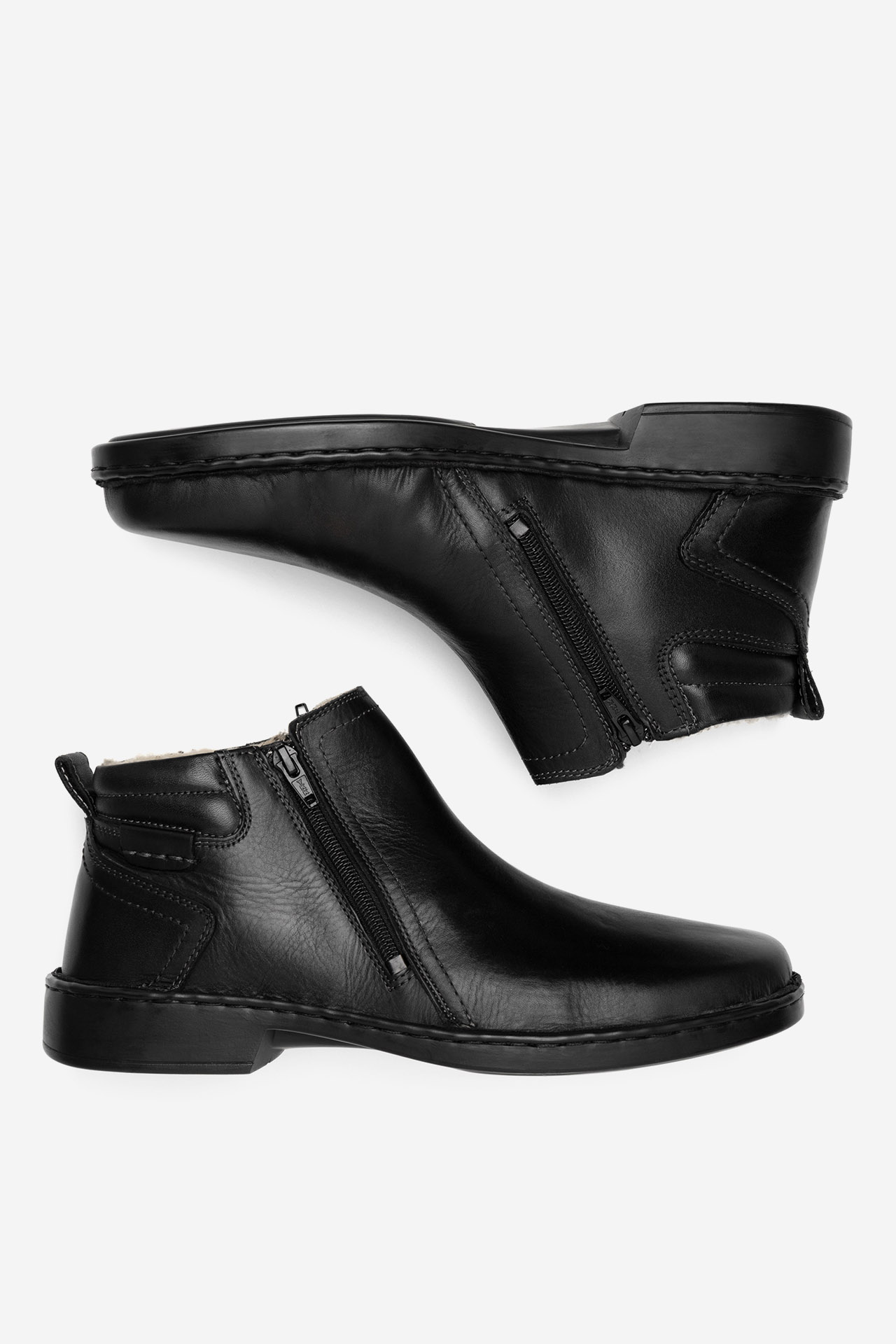 Kotníková obuv ČERNÁ