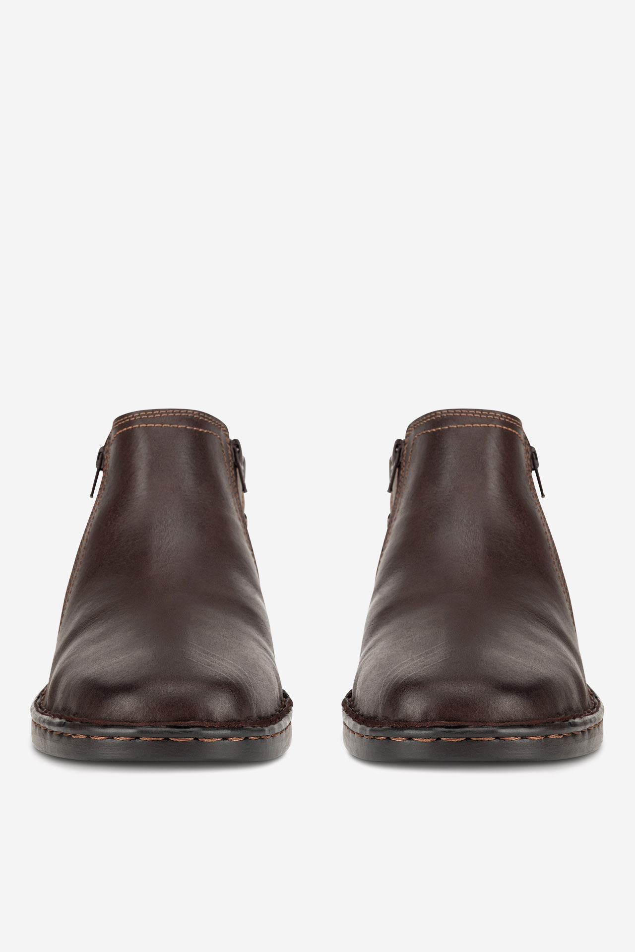 Kotníková obuv HNĚDÁ