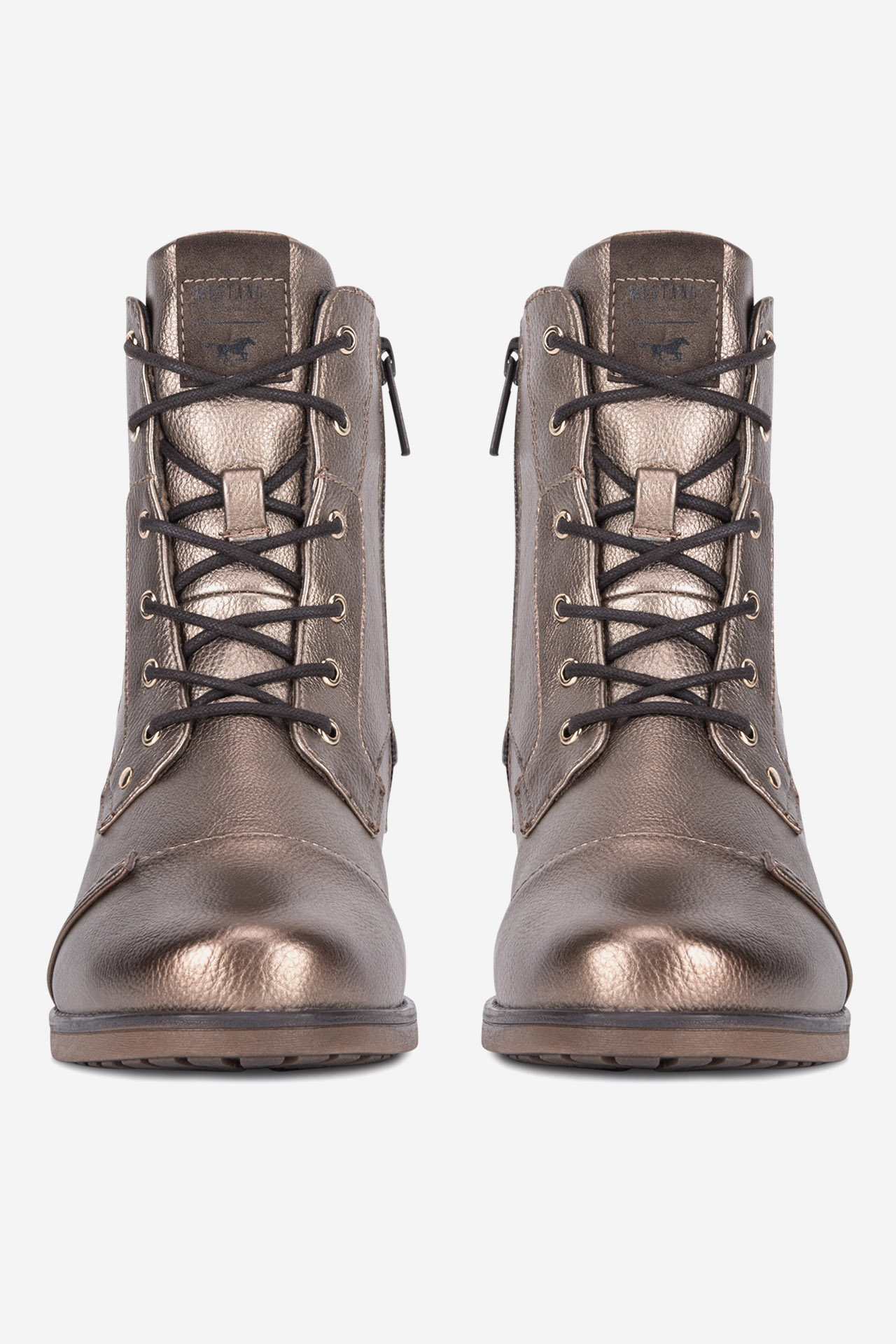 Gležnjarji z vezalkami Zlata