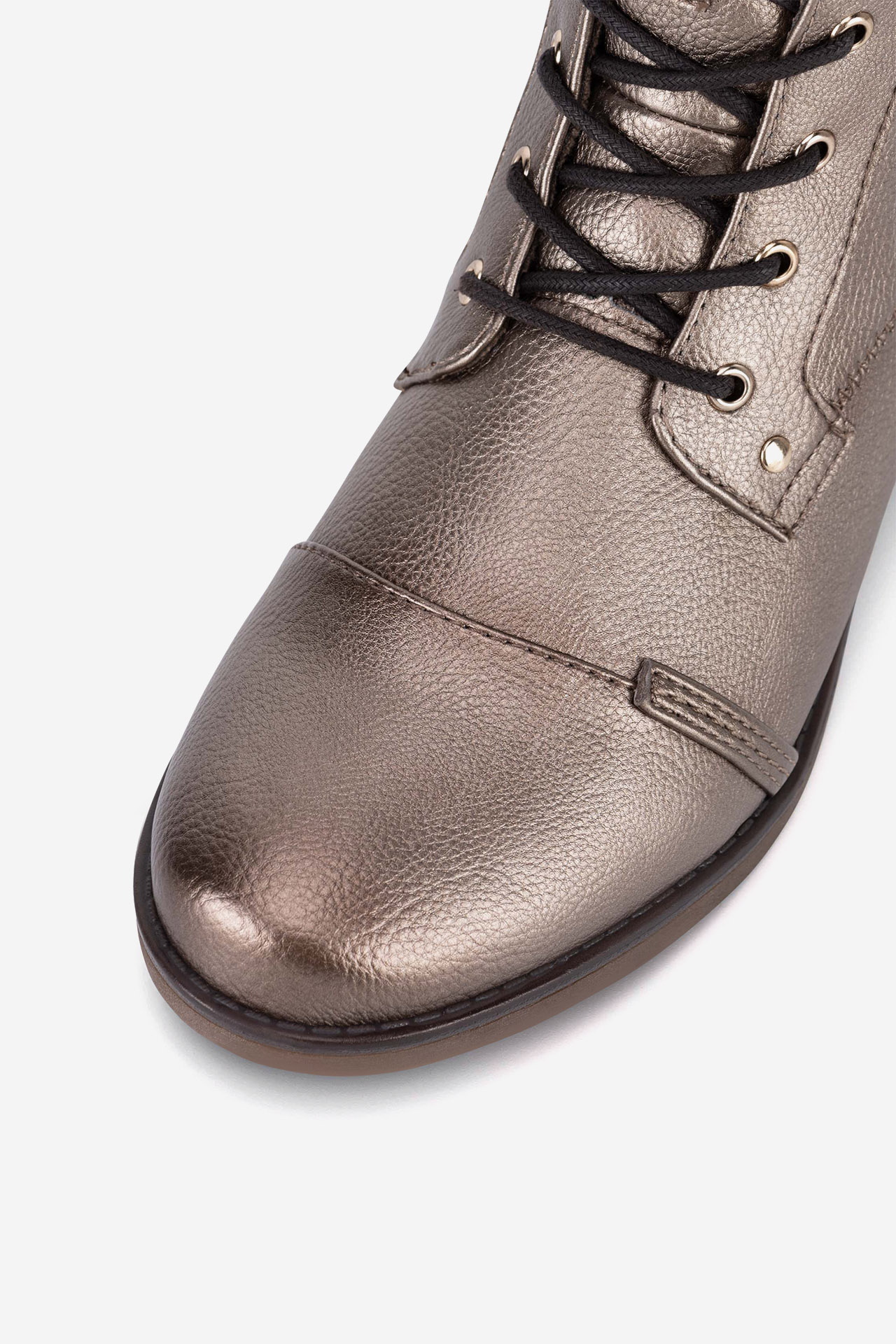 Gležnjarji z vezalkami Zlata