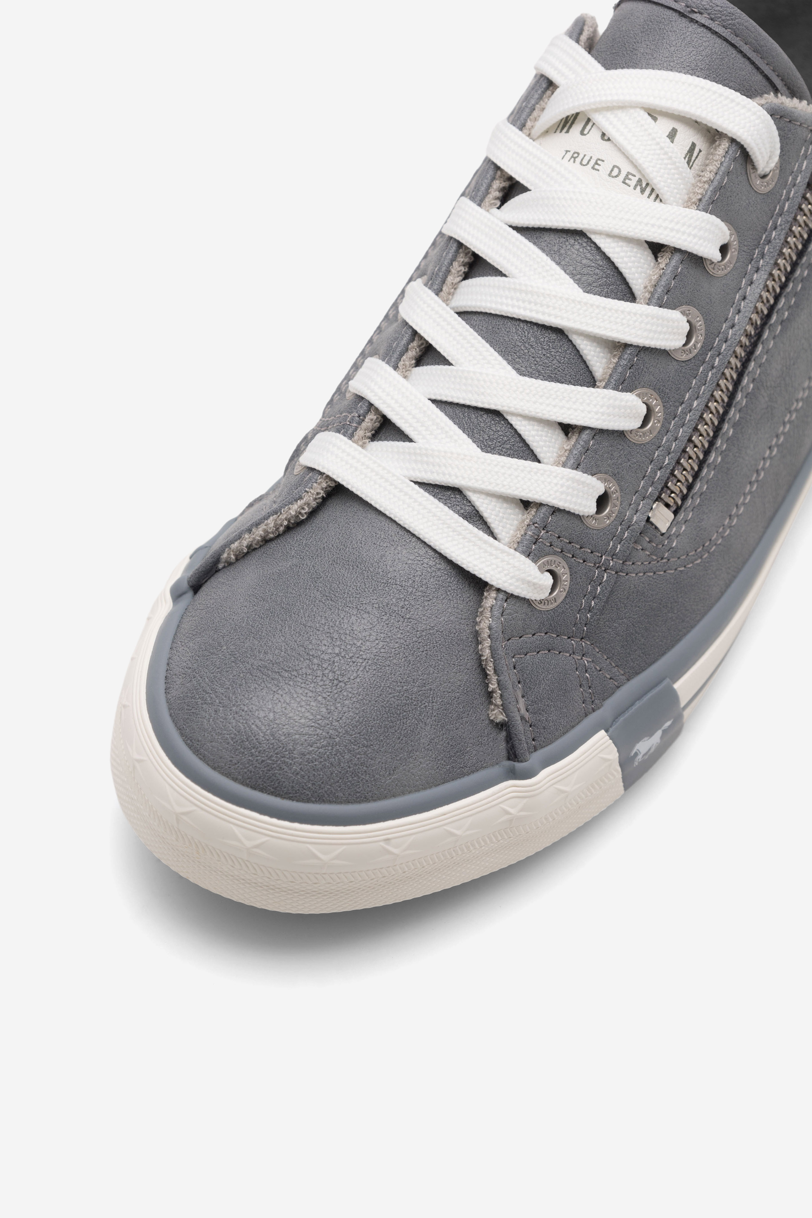 Plátěná obuv SVĚTLE ŠEDÁ