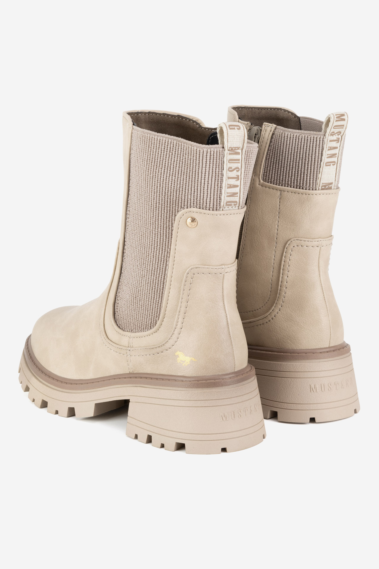 Gležnjarji chelsea Bež