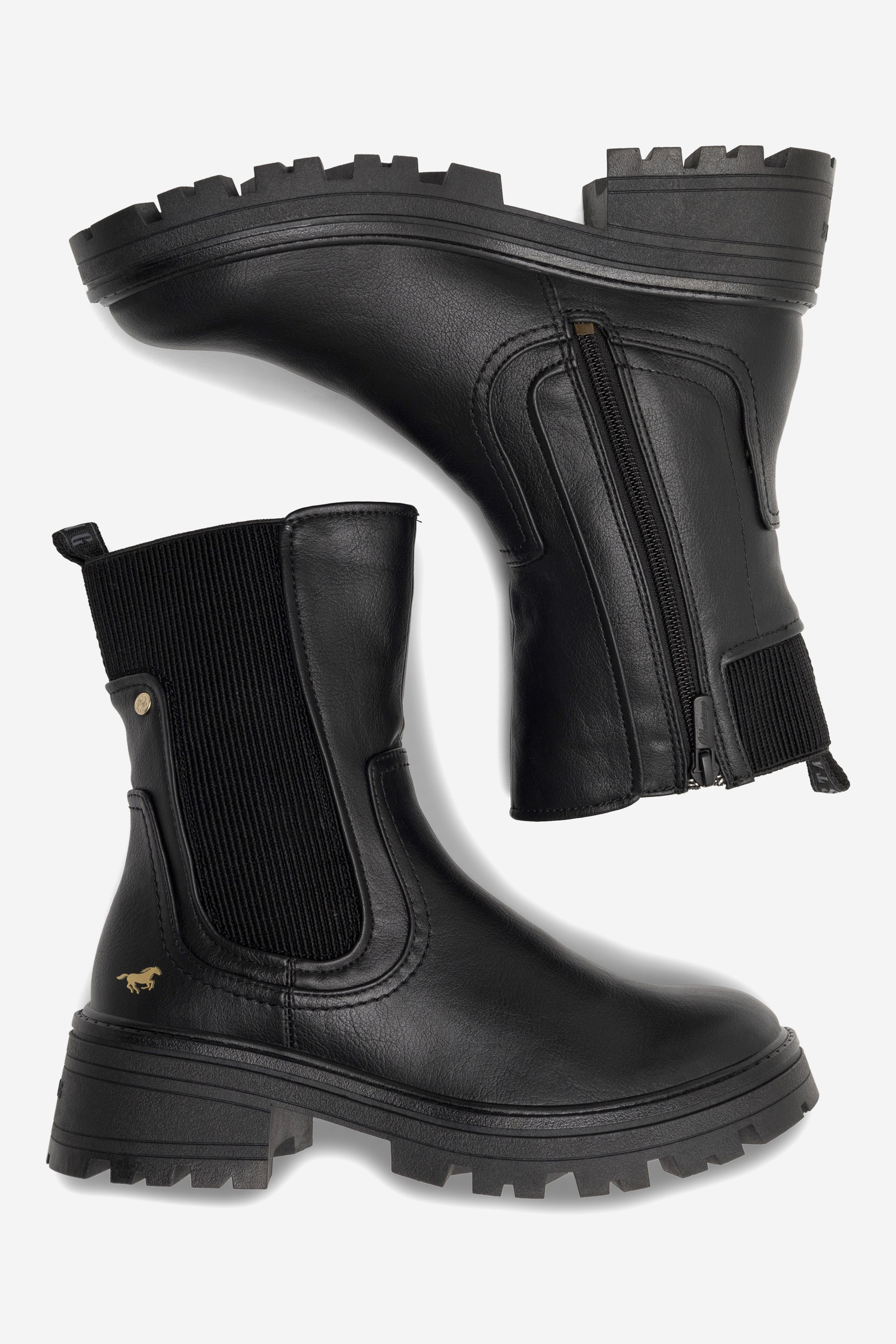 Gležnjarji chelsea Črna