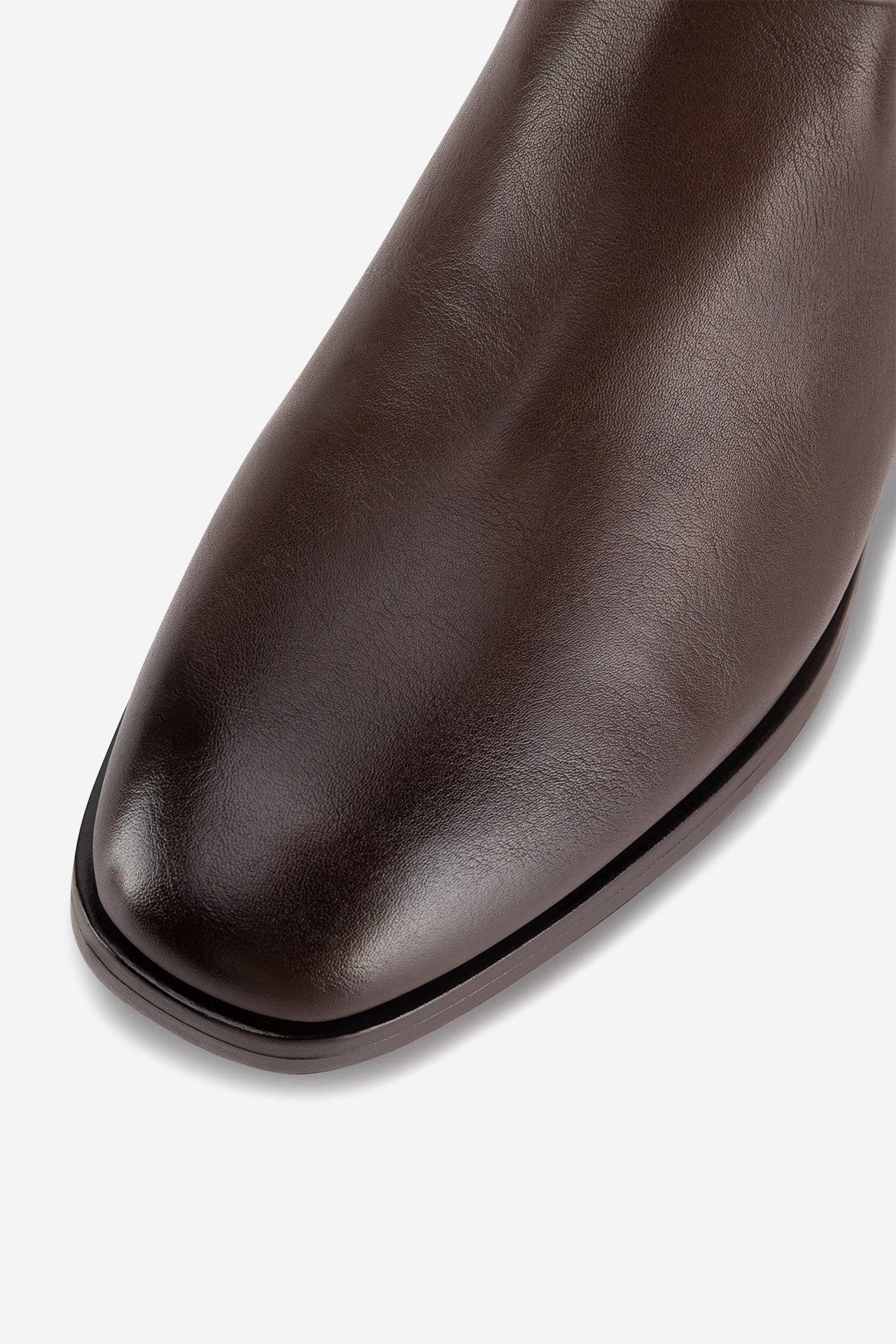 Kotníková obuv HNĚDÁ