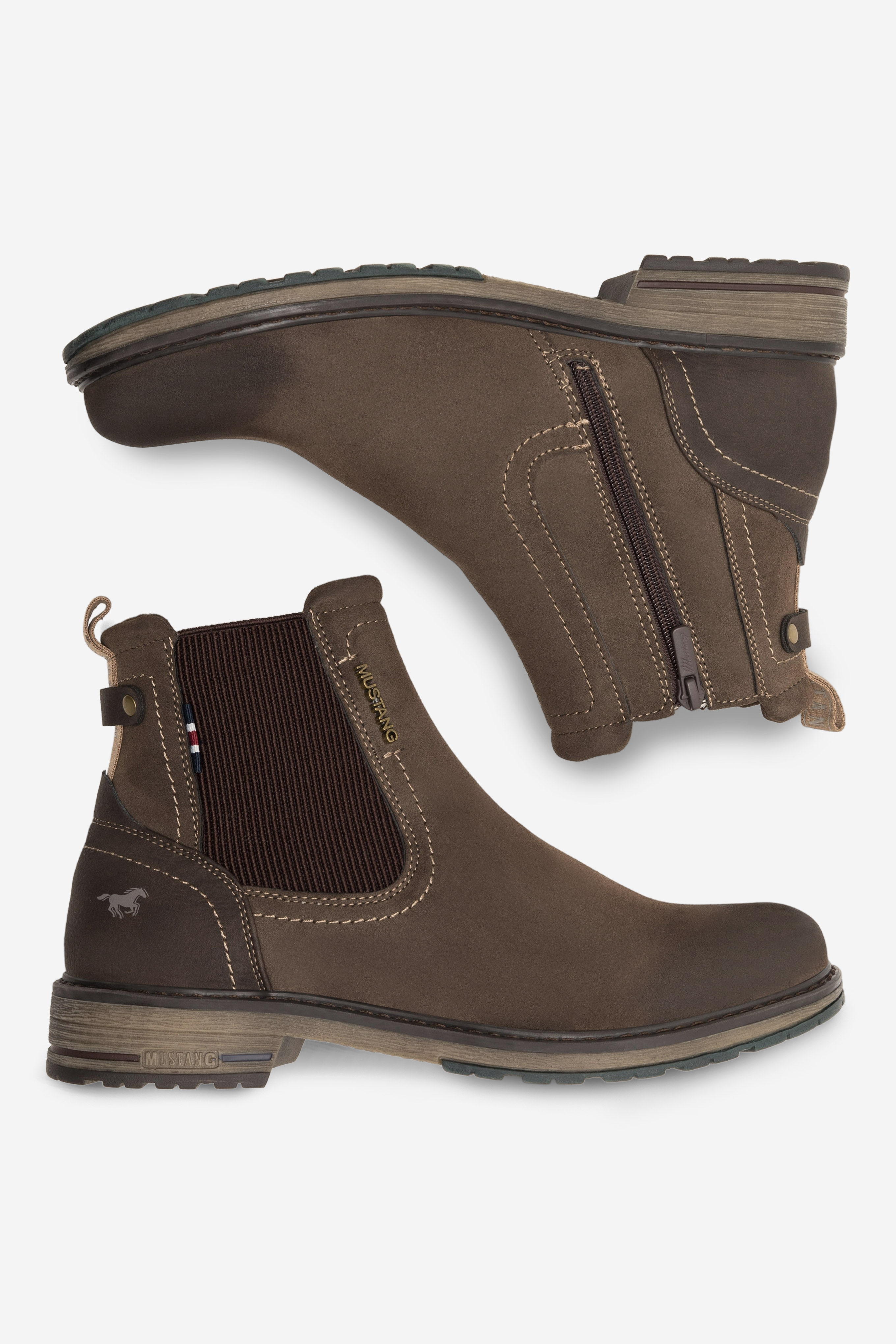 Škornji Čokoladno rjava