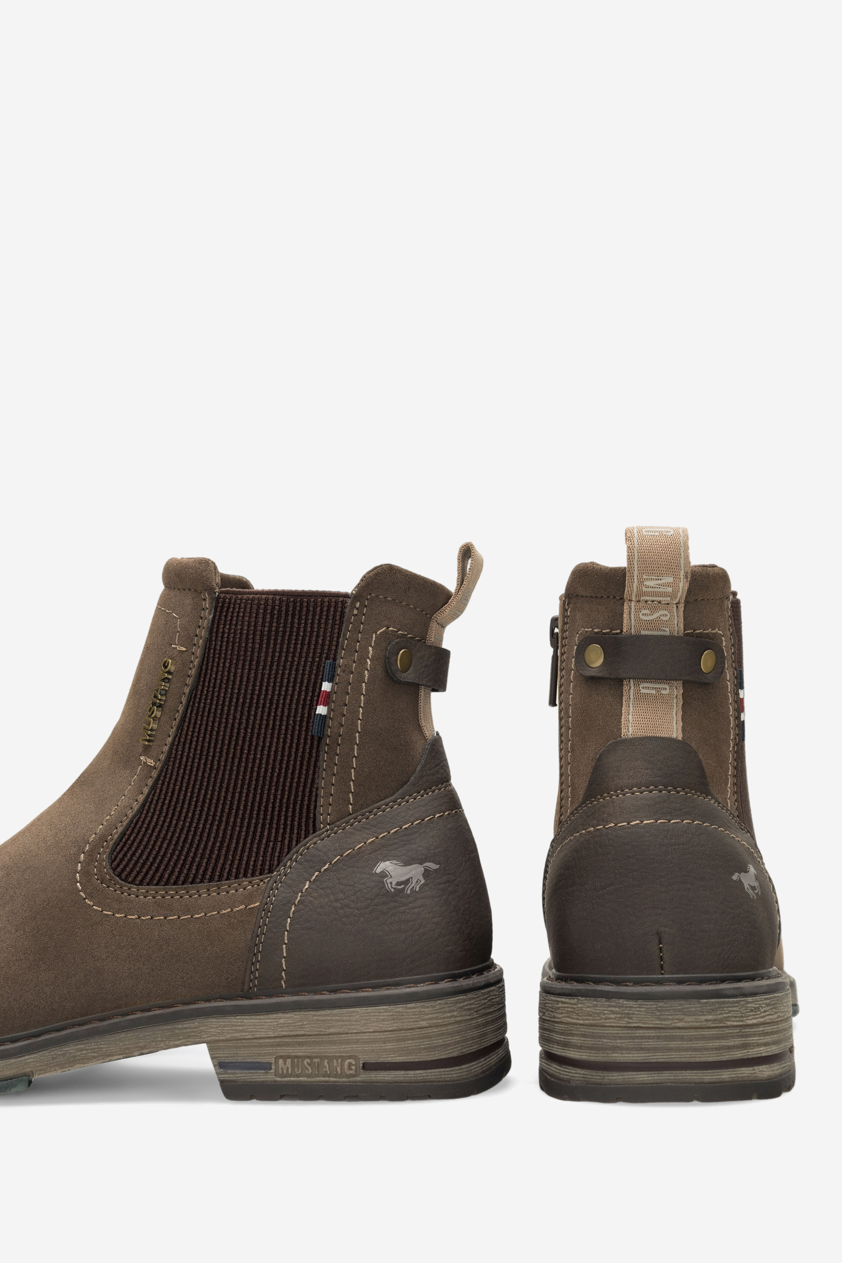 Škornji Čokoladno rjava