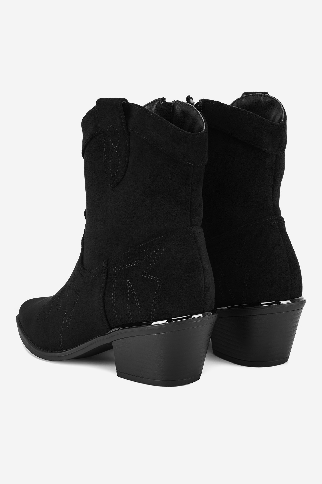 Kotníková obuv ČERNÁ