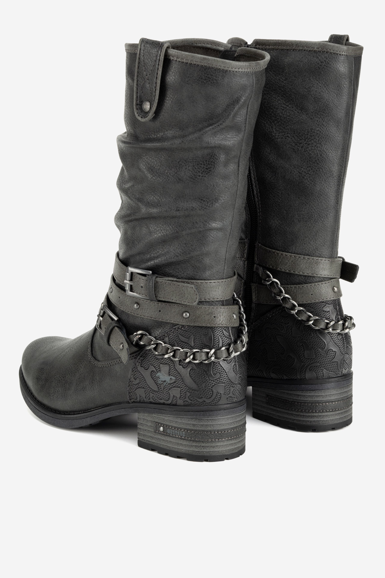 Zimski škornji Temno siva