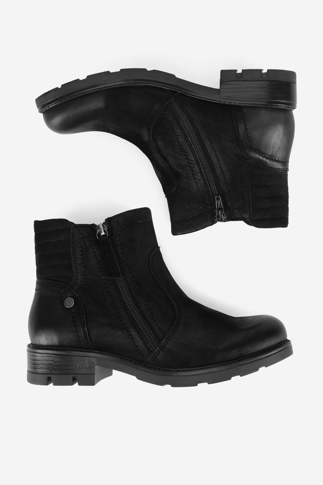 Kotníková obuv ČERNÁ