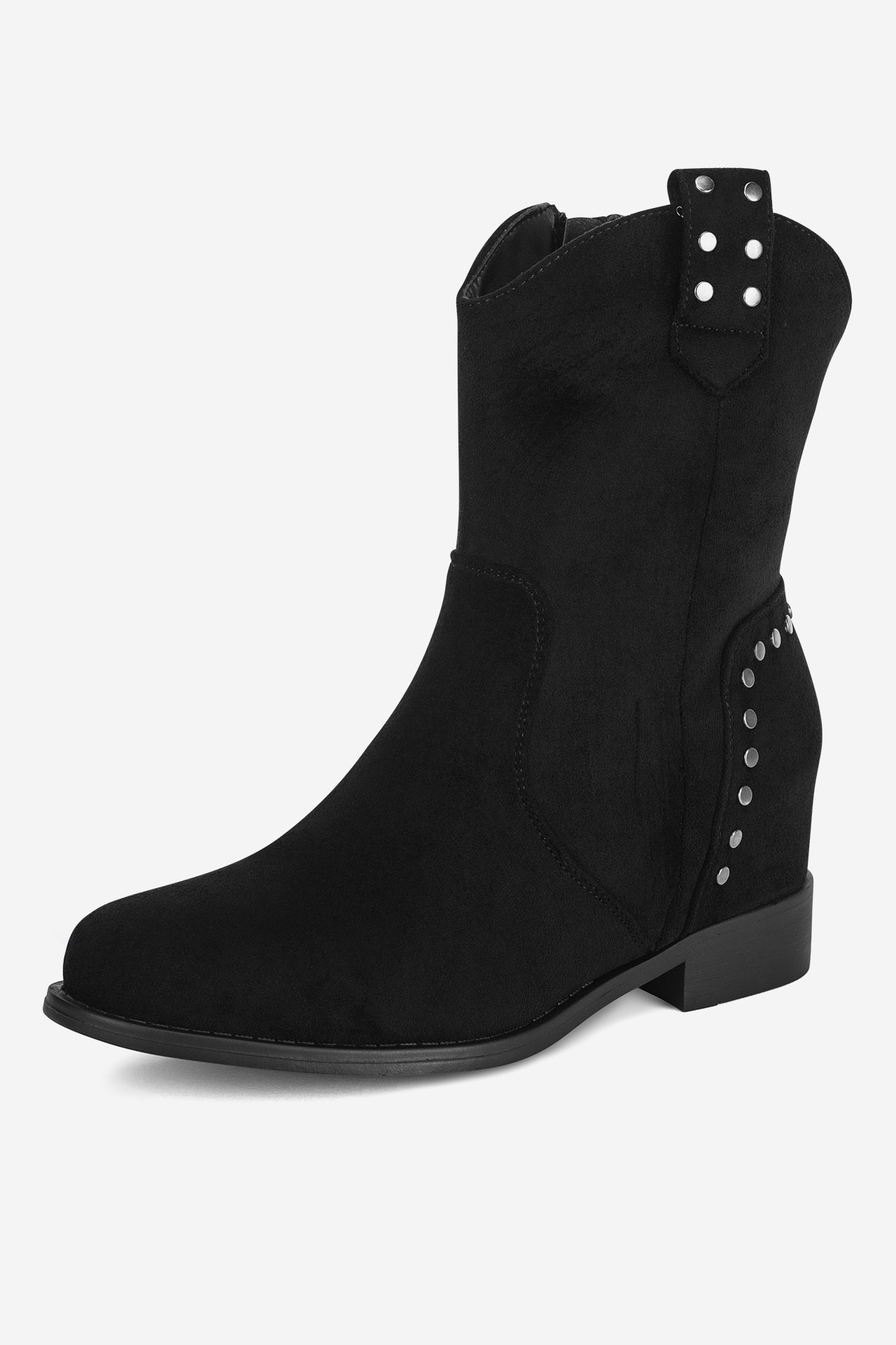 Kotníková obuv ČERNÁ