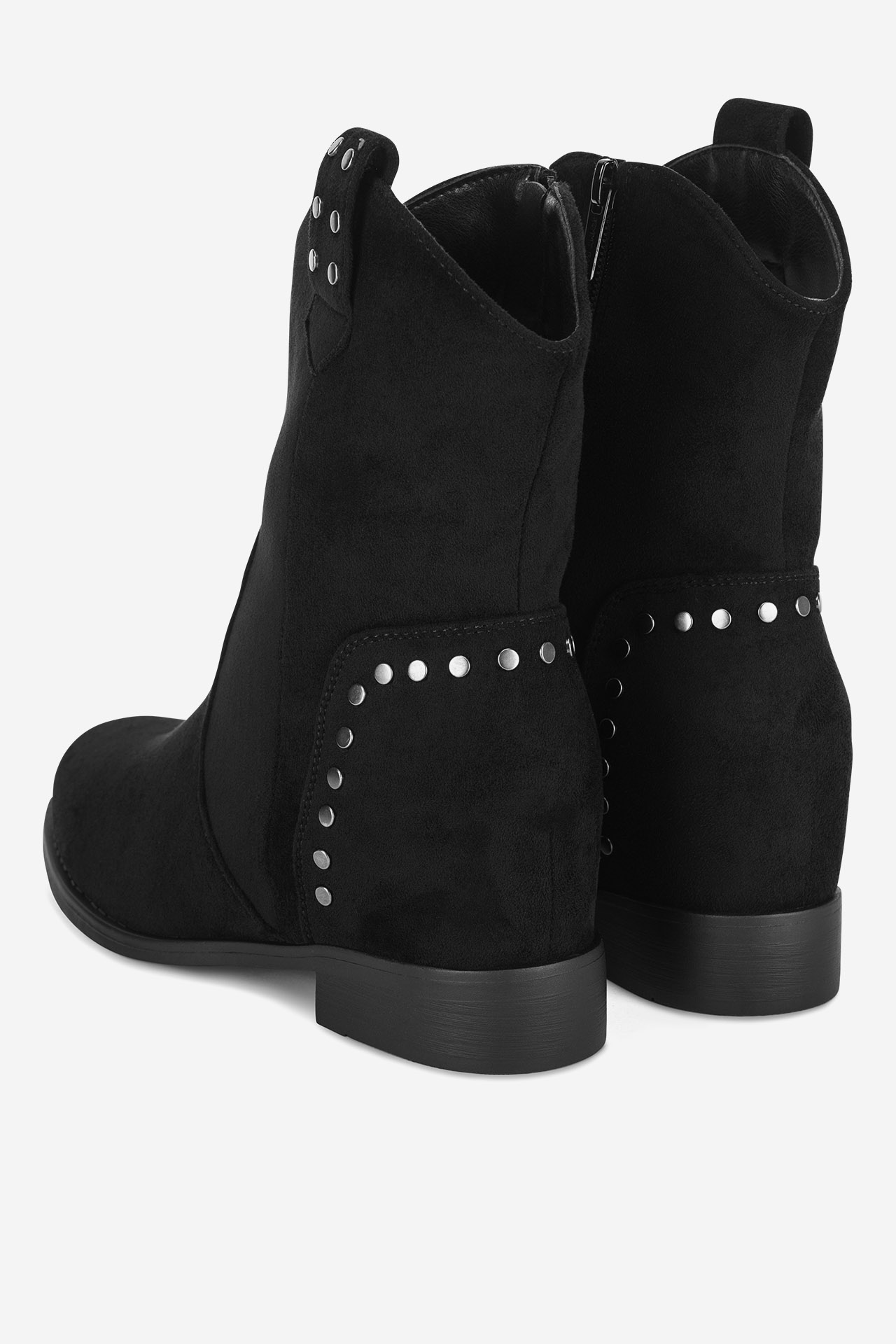 Kotníková obuv ČERNÁ