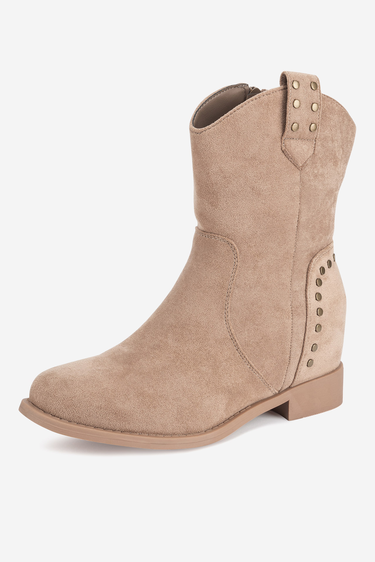 Kotníková obuv BÉŽOVÁ