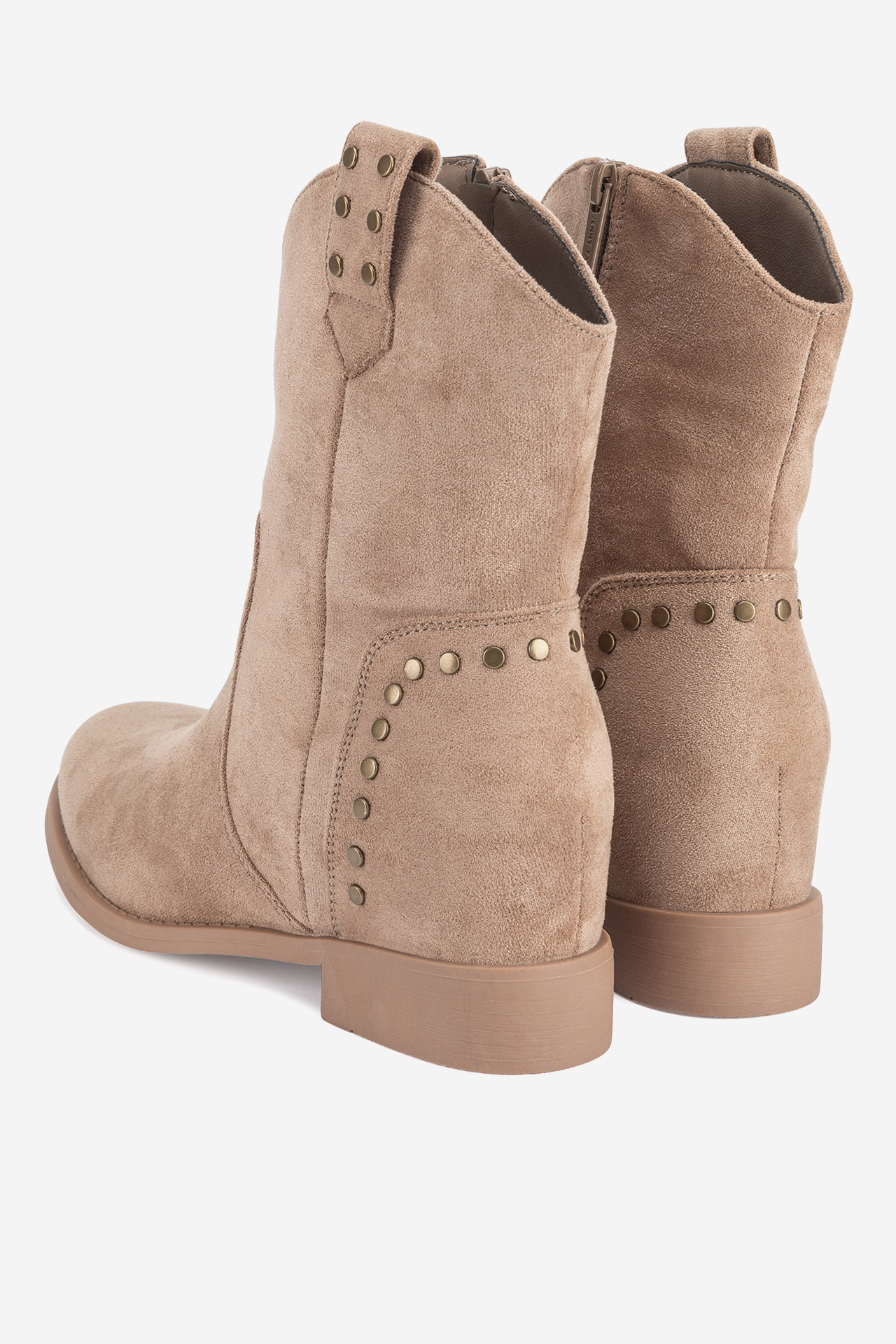 Kotníková obuv BÉŽOVÁ