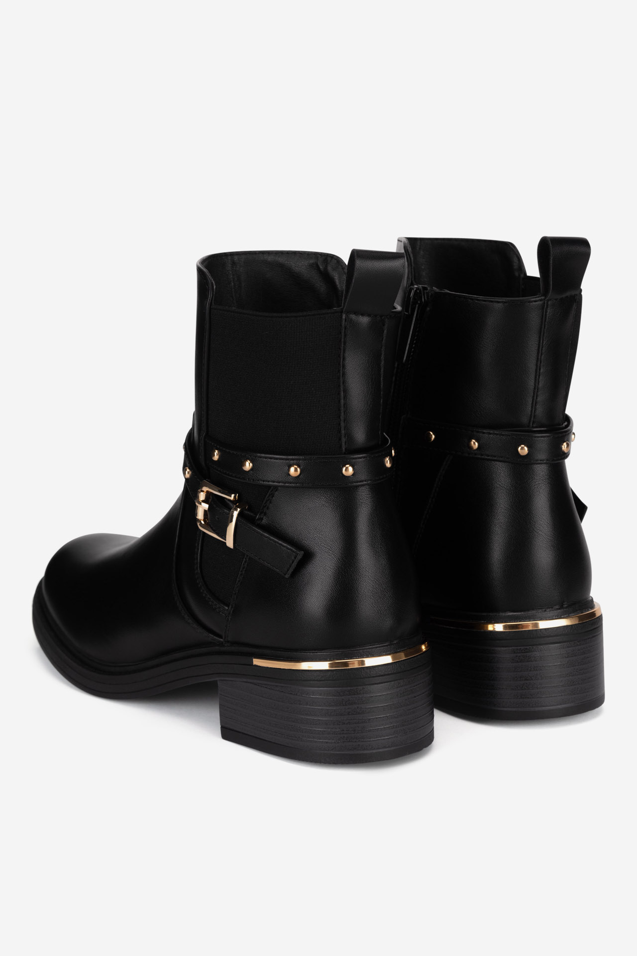 Kotníková obuv ČERNÁ