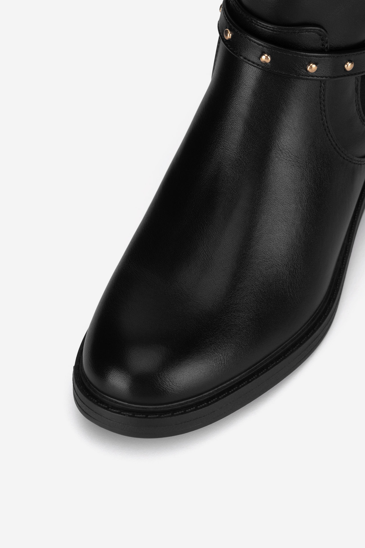 Kotníková obuv ČERNÁ