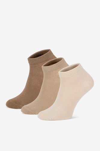 Čarape Gino Rossi 3MB-001-AW24 (3-PACK) Tamno bež