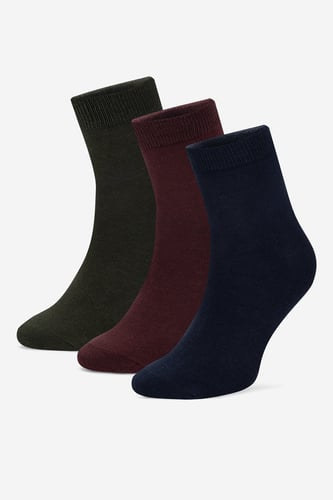 Čarape Gino Rossi 3MB-002-AW24 (3-PACK) Bordo