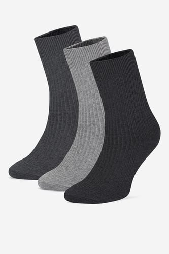 Čarape Gino Rossi 3MB-003-AW24 (3-PACK) Siva