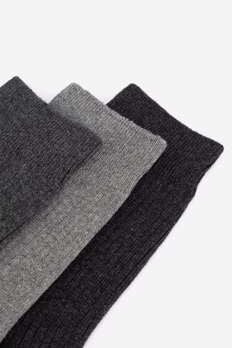 Čarape Gino Rossi 3MB-003-AW24 (3-PACK) Siva