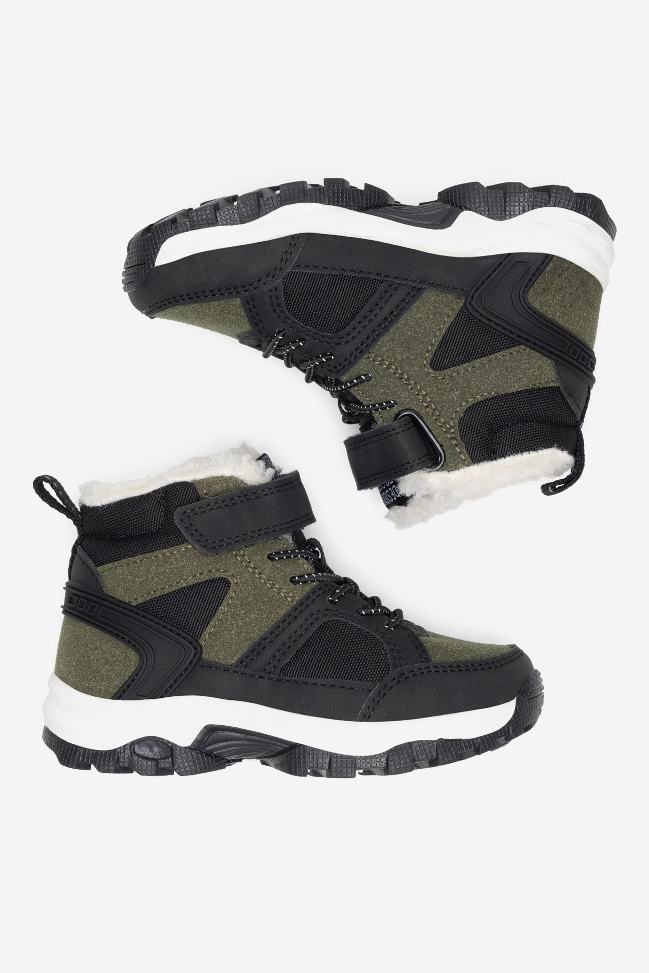 Gležnjarji z vezalkami Khaki