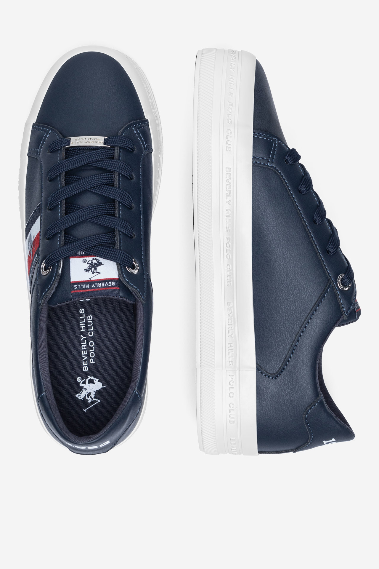 Plátěná obuv TMAVĚ MODRÁ