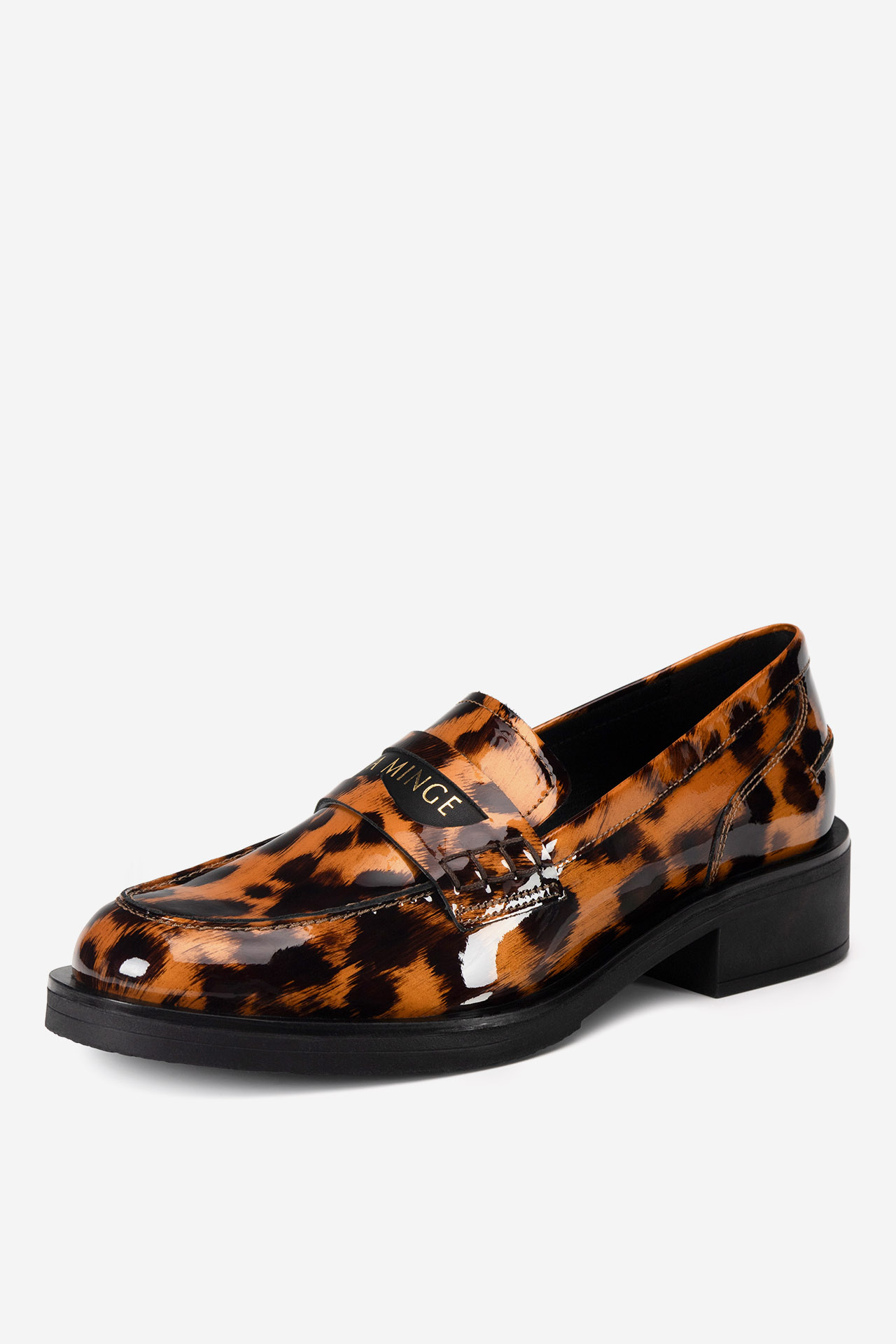 Половинки обувки ТЪМНОКАФЯВ