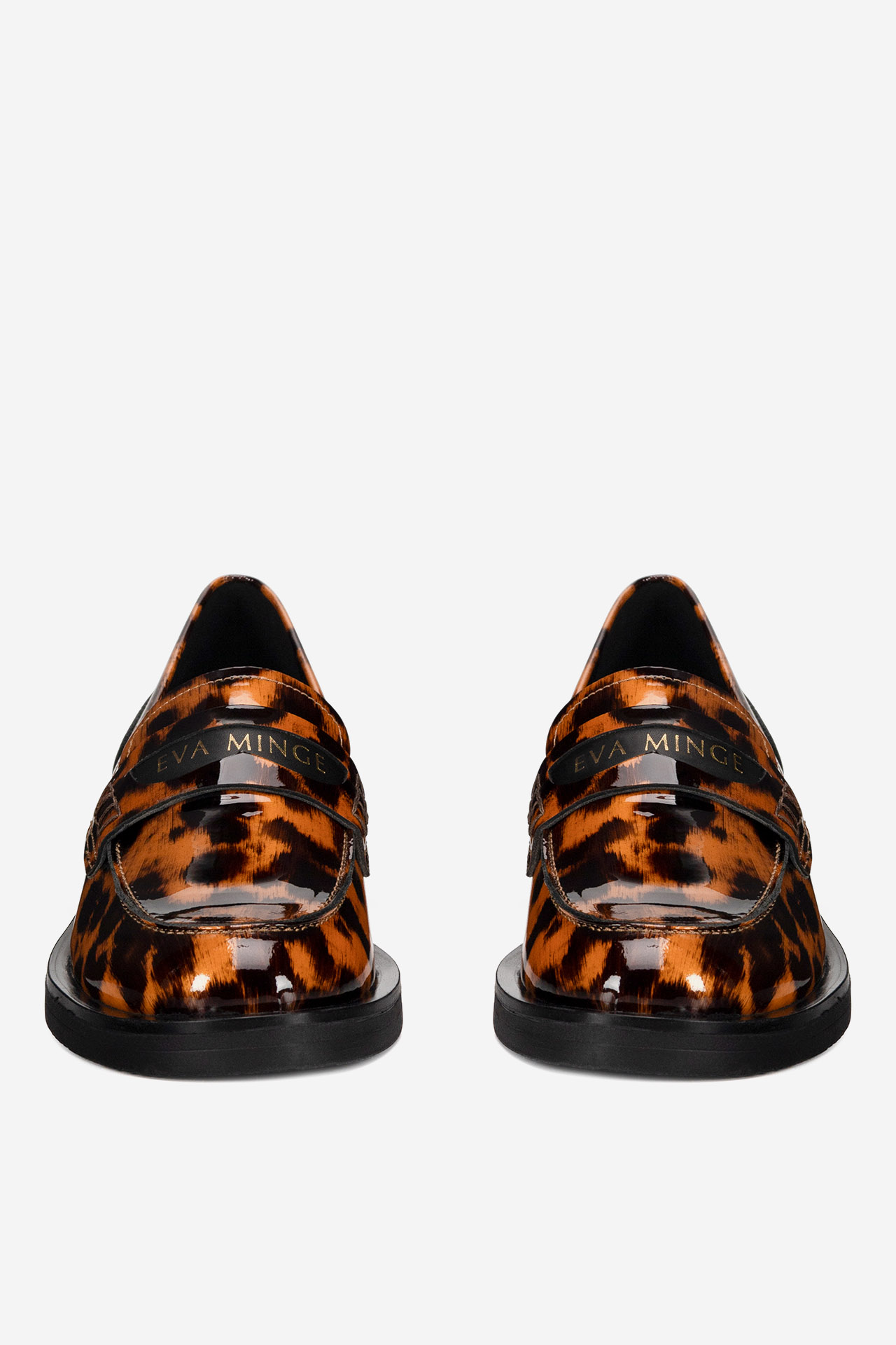 Половинки обувки ТЪМНОКАФЯВ