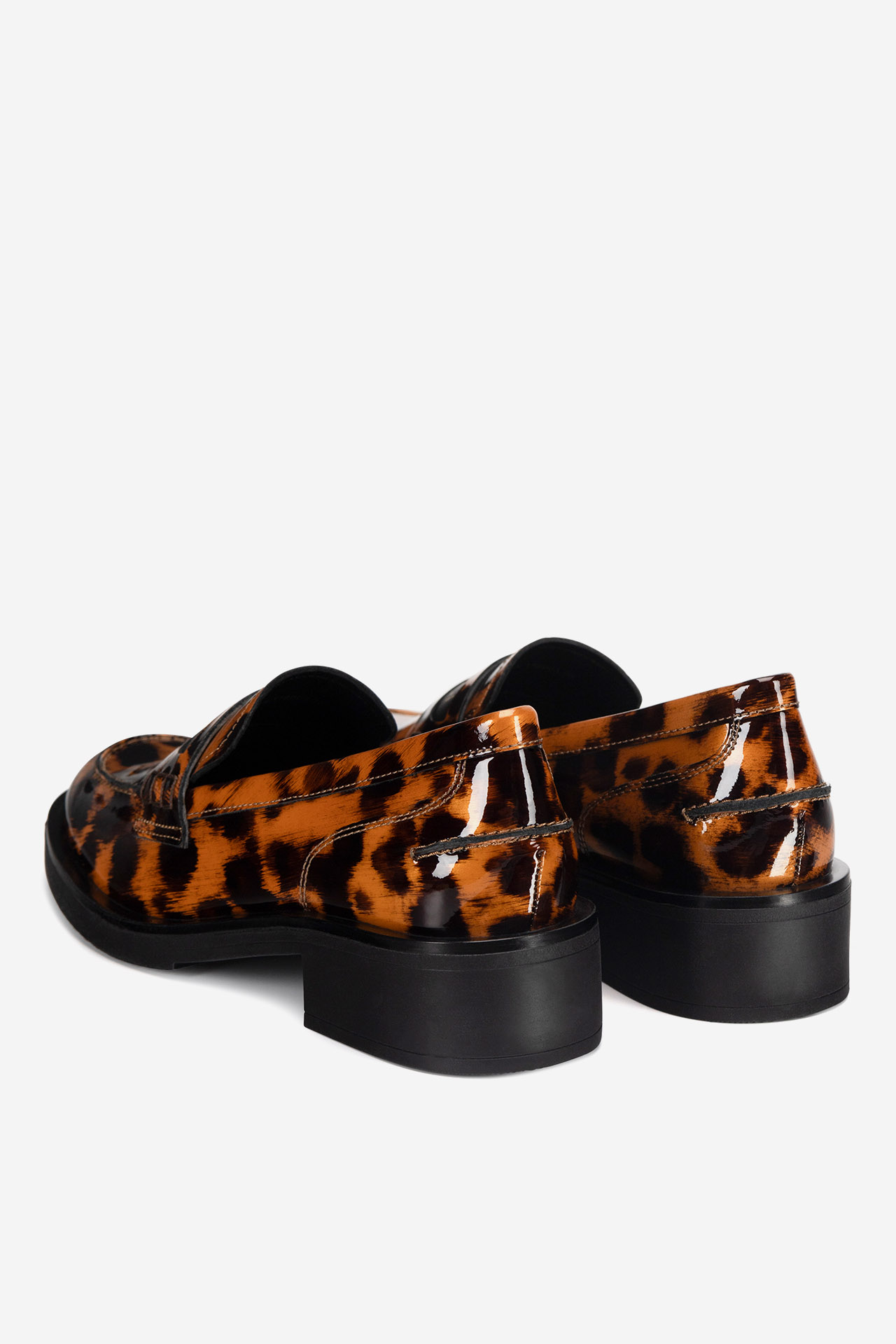 Половинки обувки ТЪМНОКАФЯВ