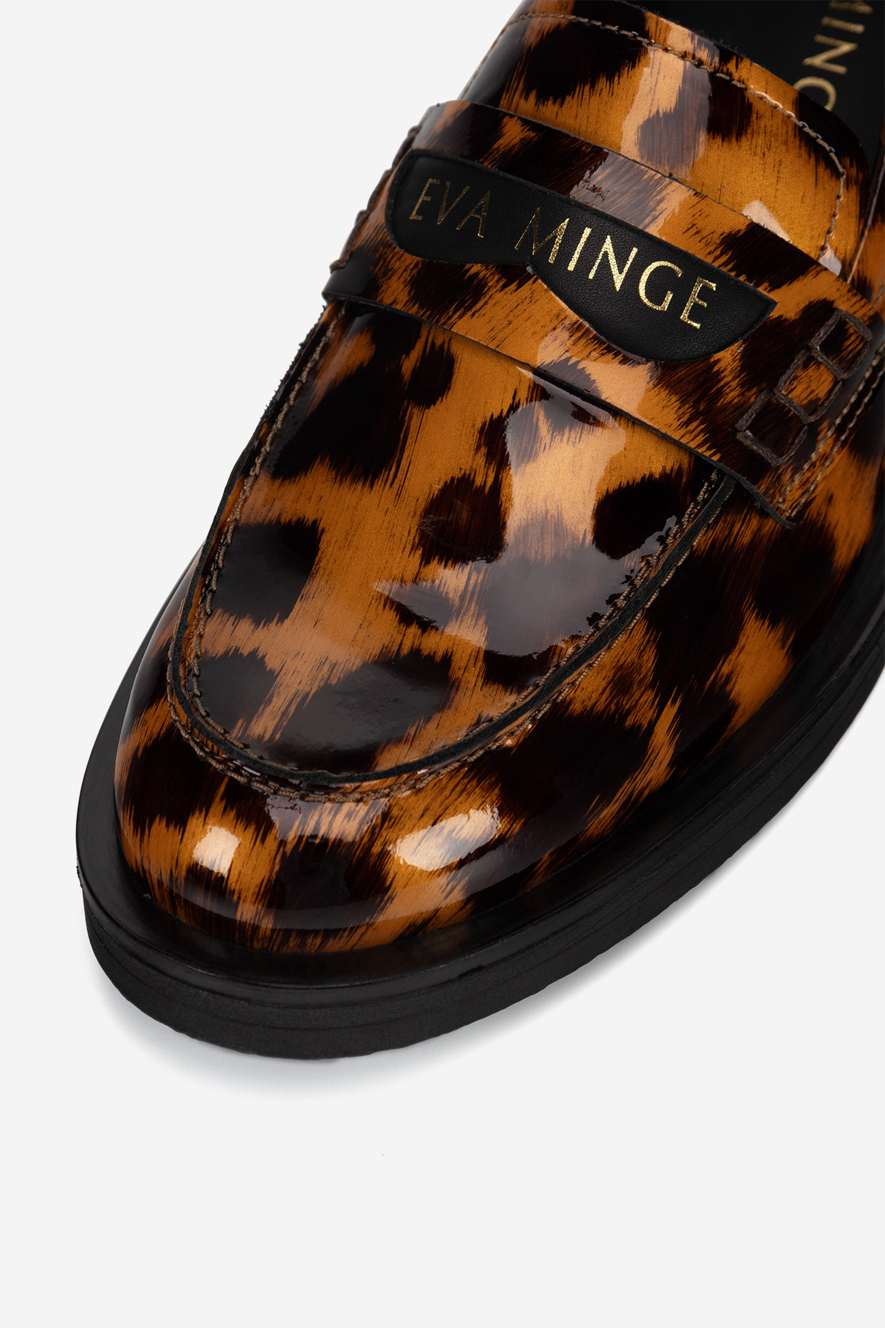 Половинки обувки ТЪМНОКАФЯВ