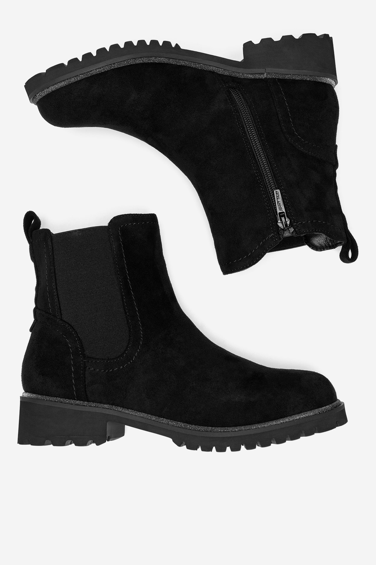 Kotníková obuv ČERNÁ