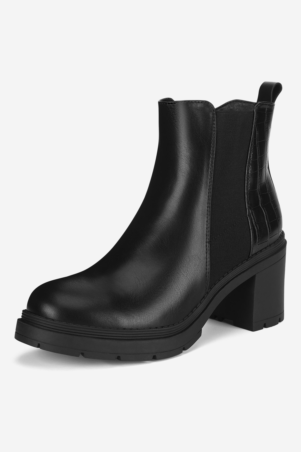 Kotníková obuv ČERNÁ