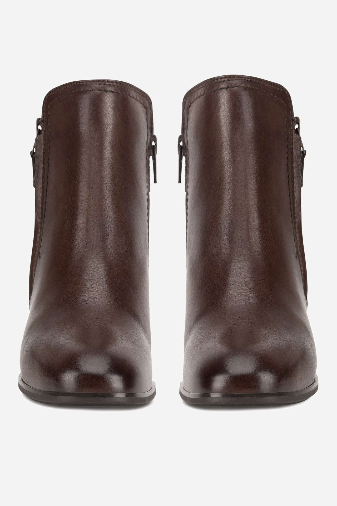 Kotníková obuv HNĚDÁ