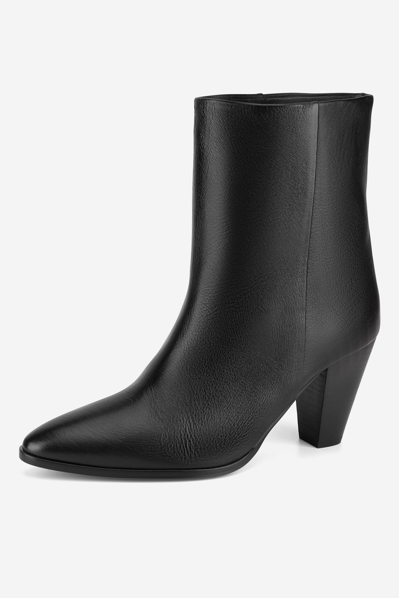 Kotníková obuv ČERNÁ