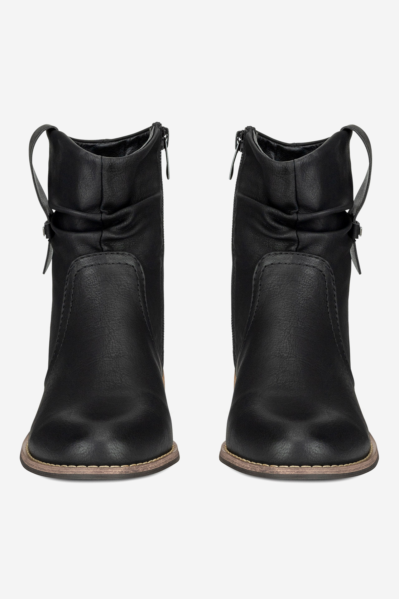 Kotníková obuv ČERNÁ