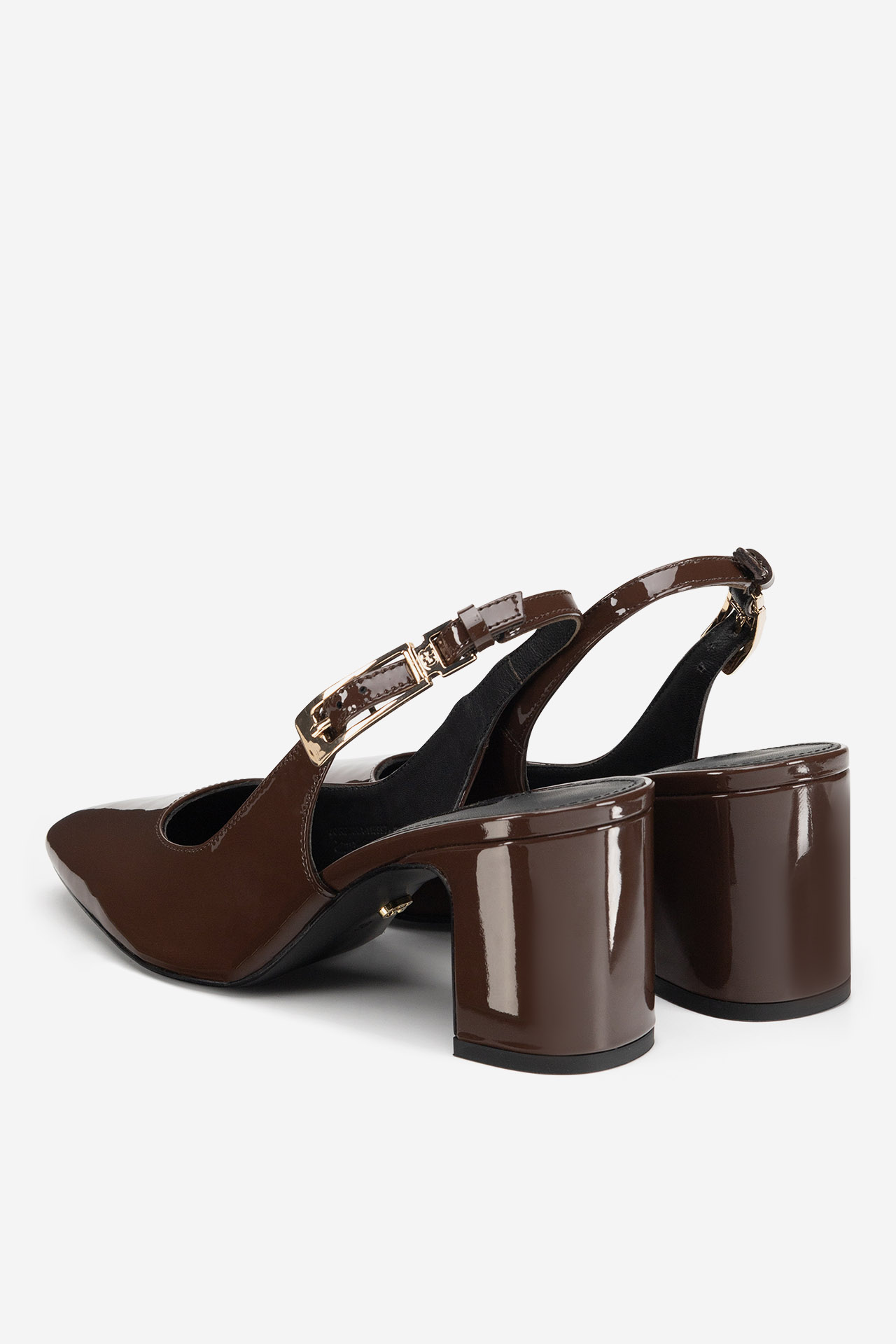 Lodičky TMAVĚ HNĚDÁ