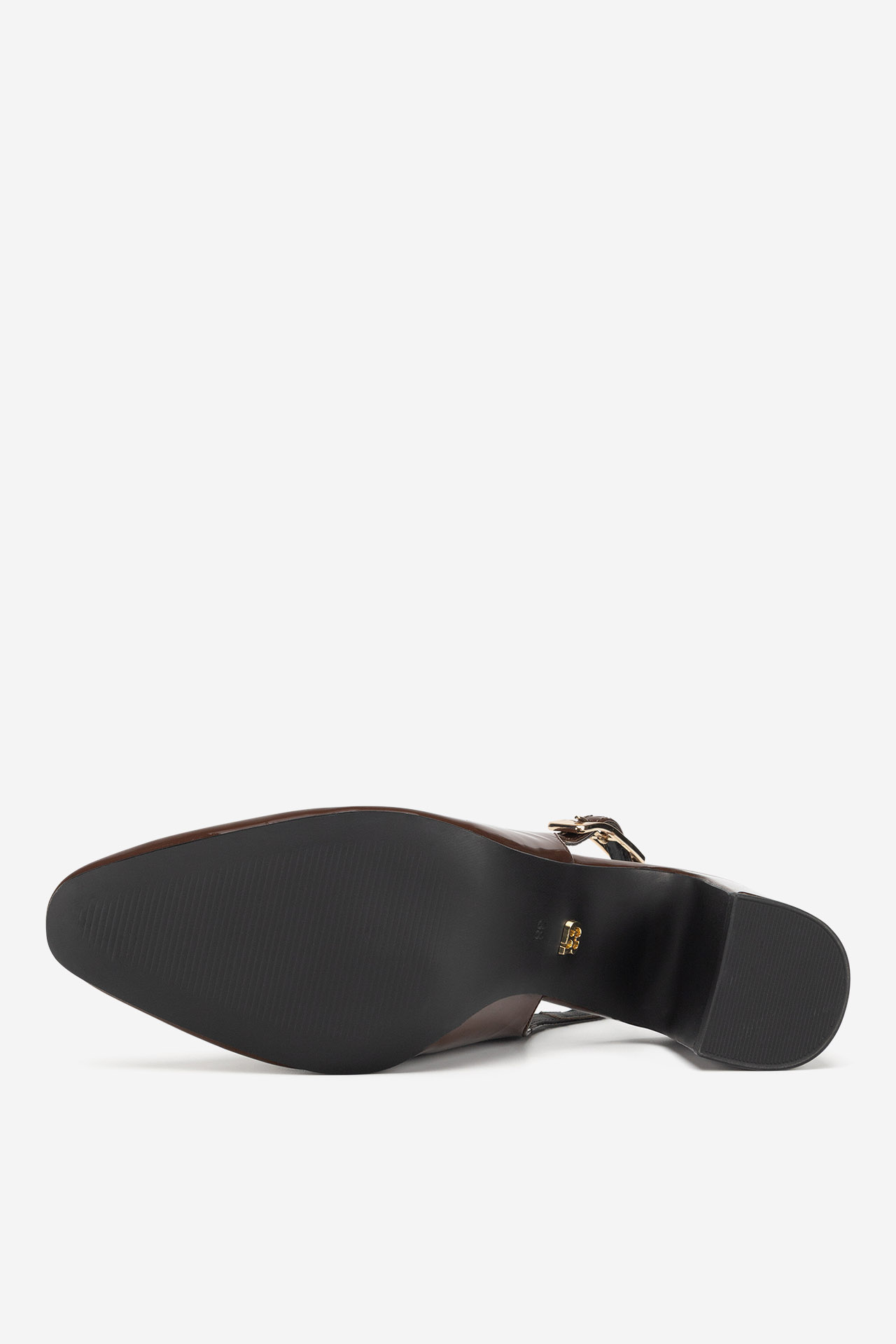 Lodičky TMAVĚ HNĚDÁ