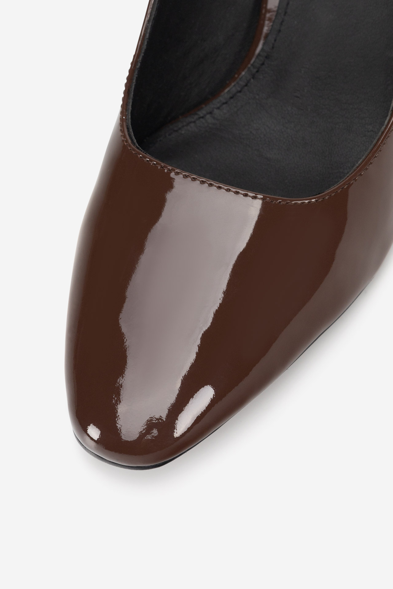 Lodičky TMAVĚ HNĚDÁ