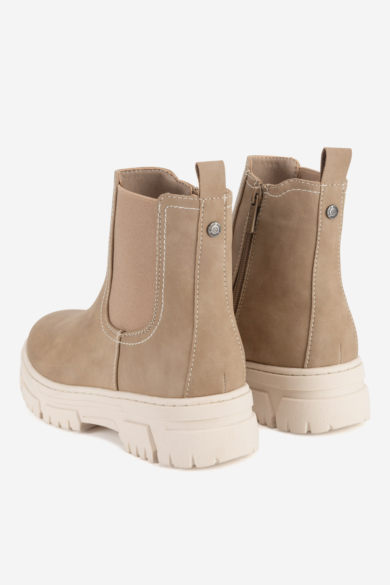 Kotníková obuv BÉŽOVÁ