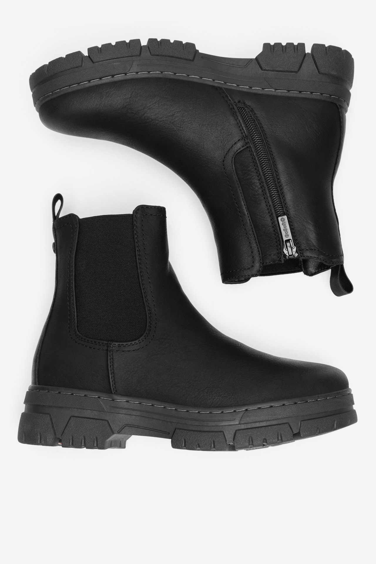 Kotníková obuv ČERNÁ